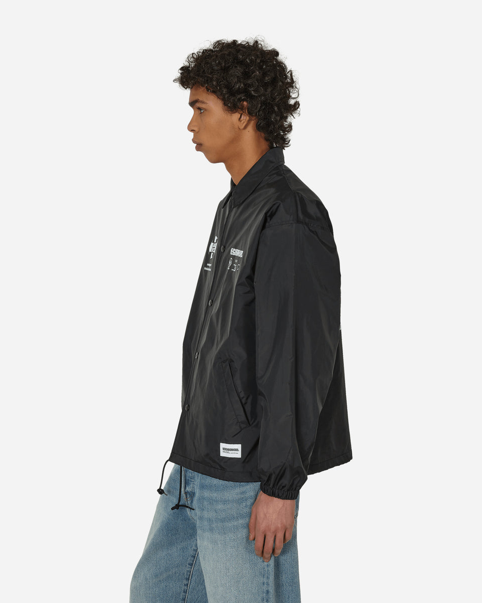 Neighborhood Major Force Windbreaker Jacket Black - Slam Jam