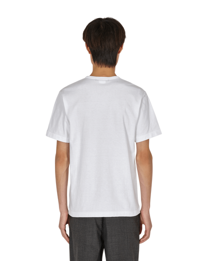 Comme Des Garcons Black T-Shirt White T-Shirts Shortsleeve 1H-T002-W21 1