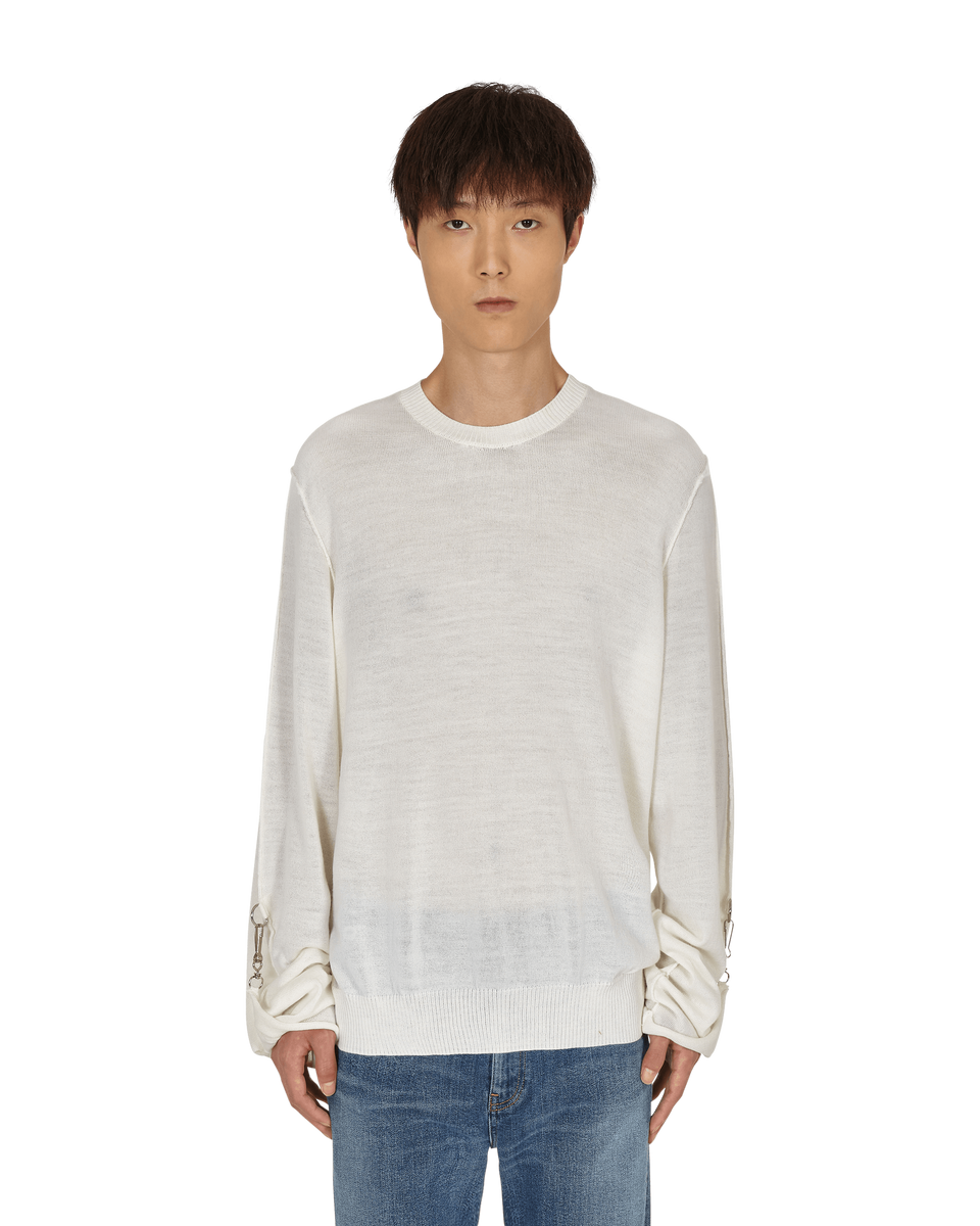 Undercover Wool Bondage Sweater White - Slam Jam® Official Store