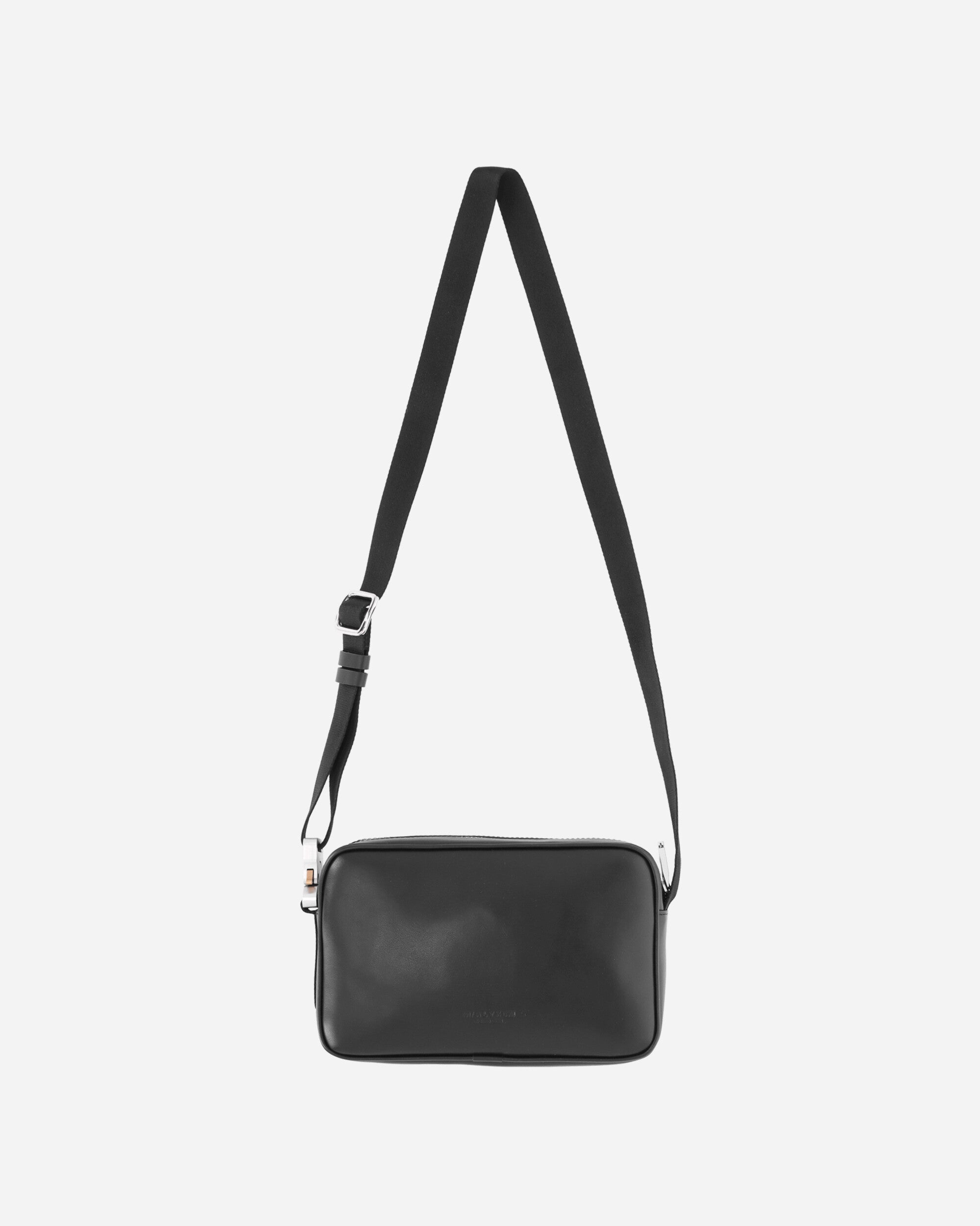 1017 ALYX 9SM Leather Buckle Crossbody Bag Black Bags and Backpacks Shoulder Bags AAUBA0037LE02 BLK0003