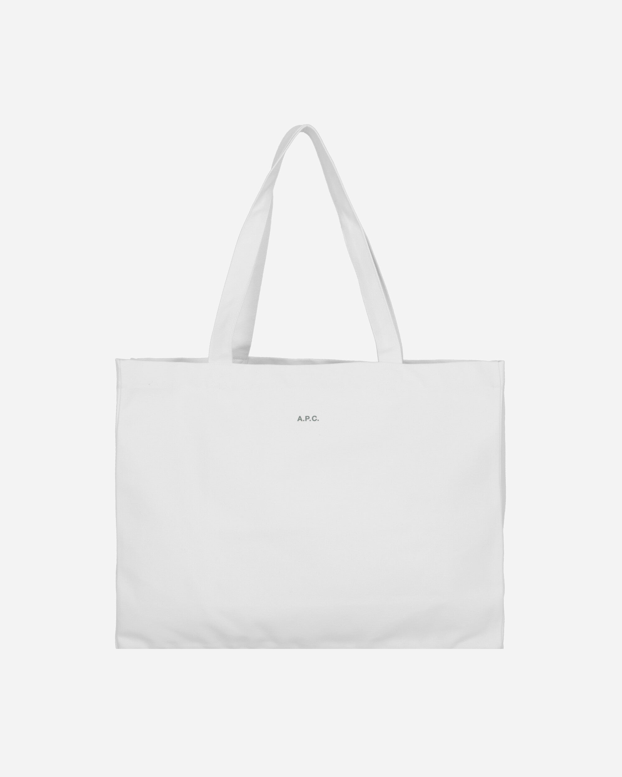 A.P.C. Cabas Jjjjound White Bags and Backpacks Tote Bags COHDN-M61945 AAB