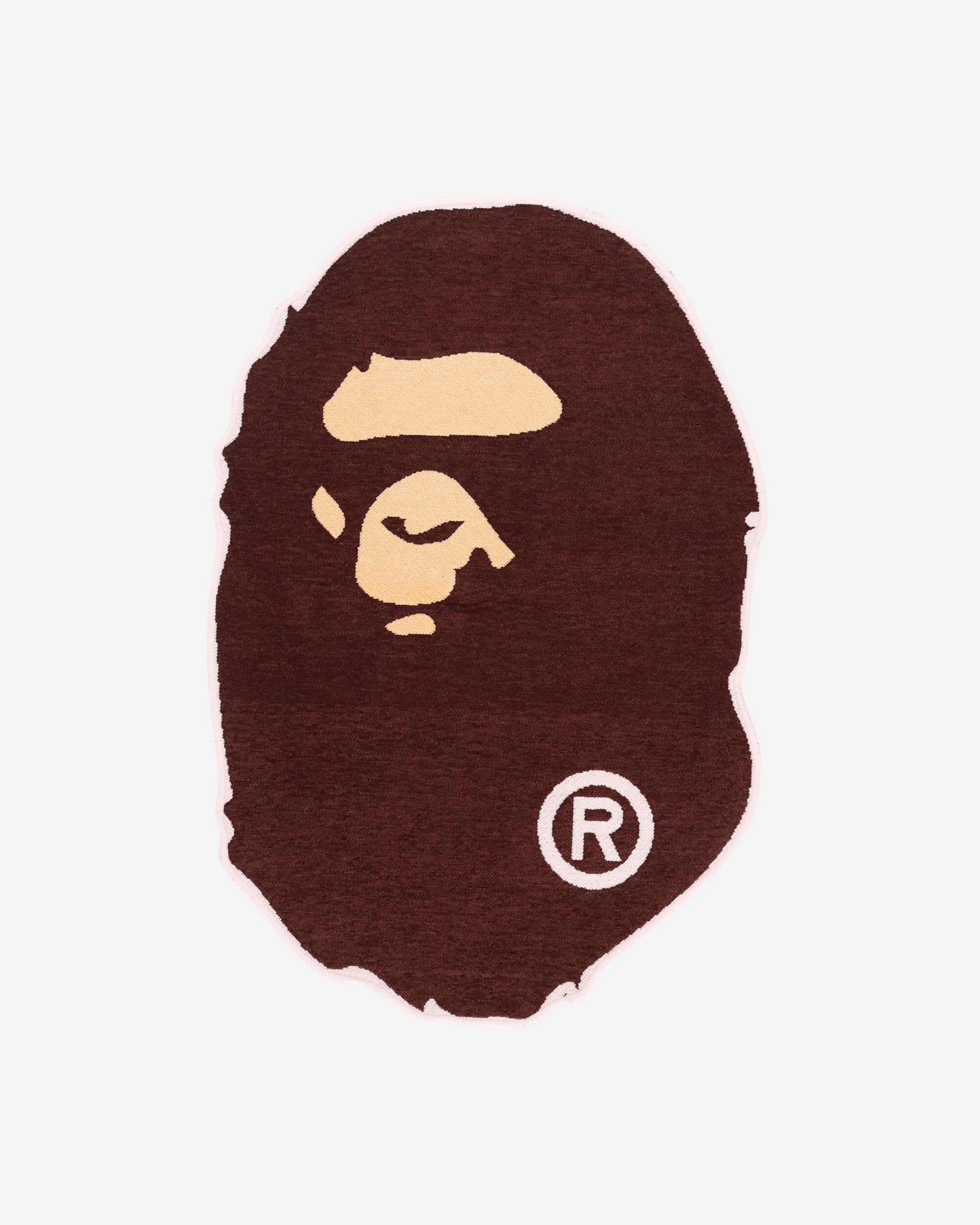 Ape Head Rug Brown