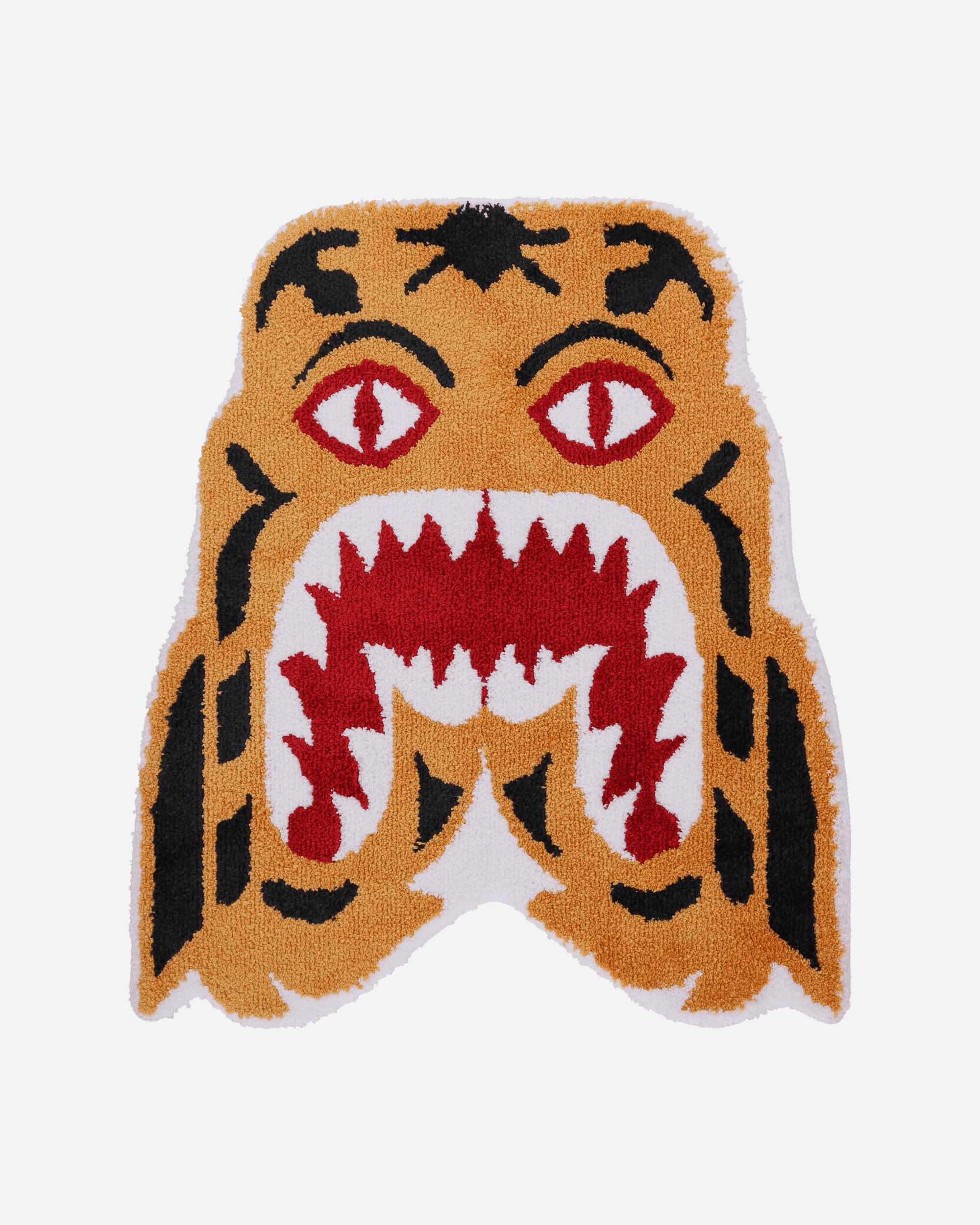 A Bathing Ape Tiger Rug M Orange Textile Rugs 1K30192007 ORANGE