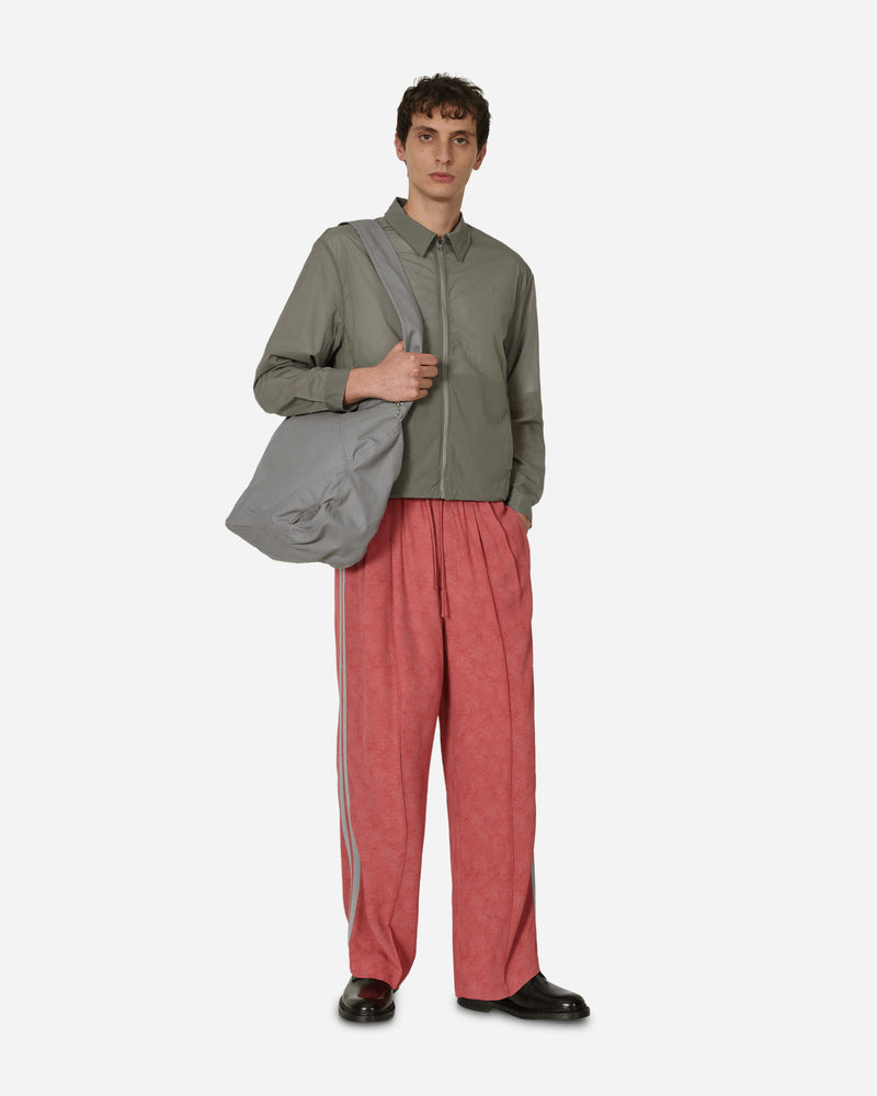 Straight Tuck Banding Pants Red