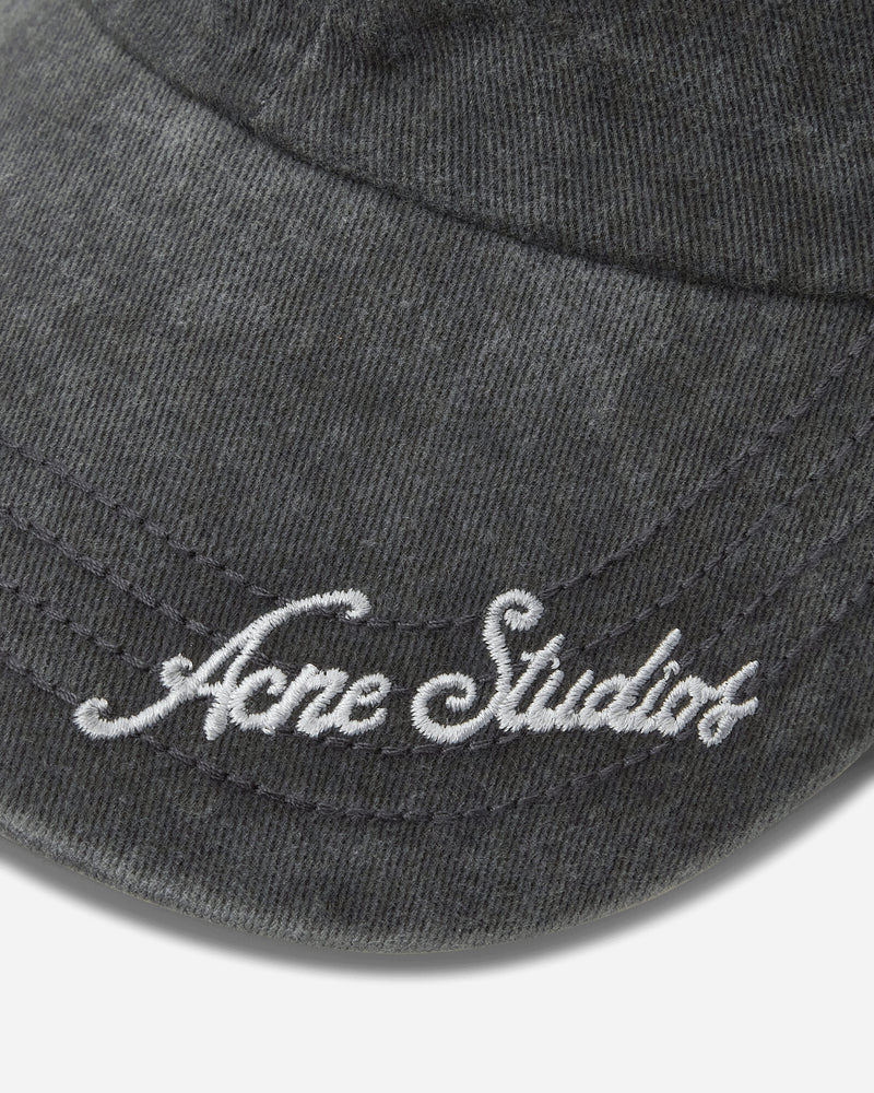 Acne Studios Cap Faded Black Hats Caps C40326- BM0
