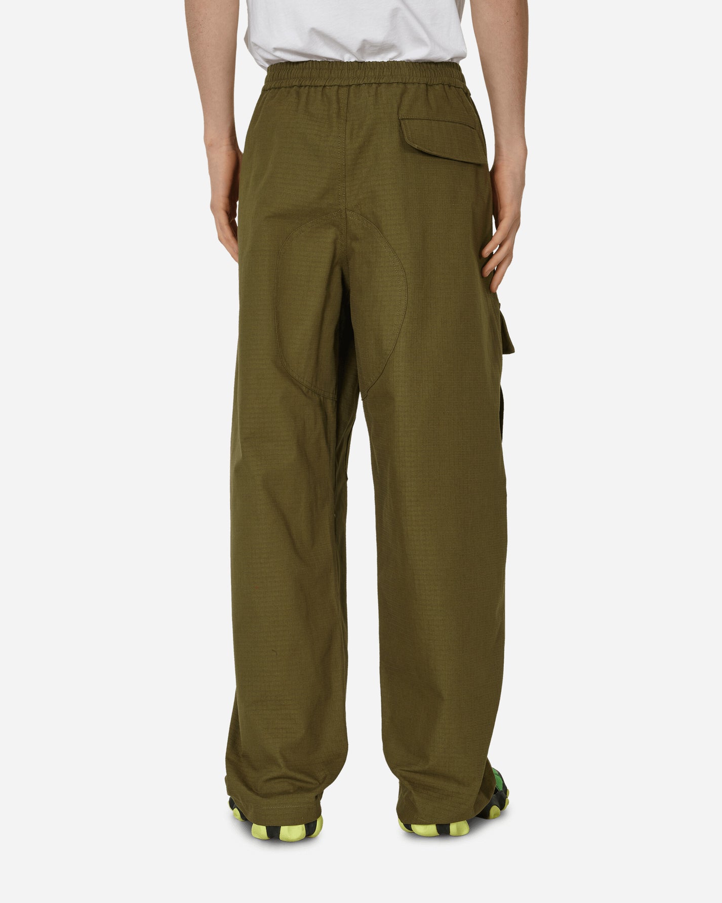 Acne Studios Casual Trouser Olive Green Pants Casual BK0560- AB7