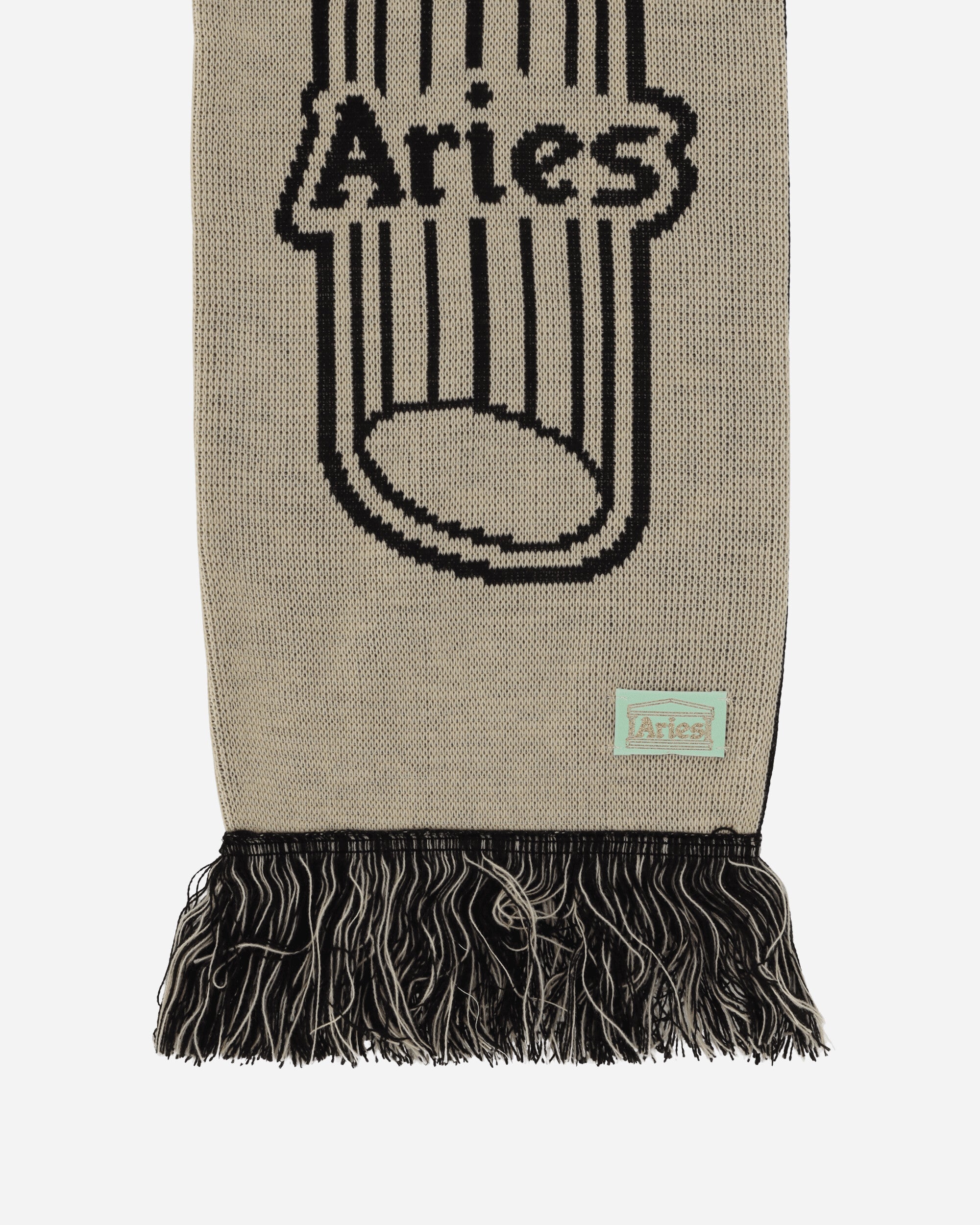 Aries Column Scarf Black Gloves and Scarves Scarves and Warmneck AR9010702 BLK