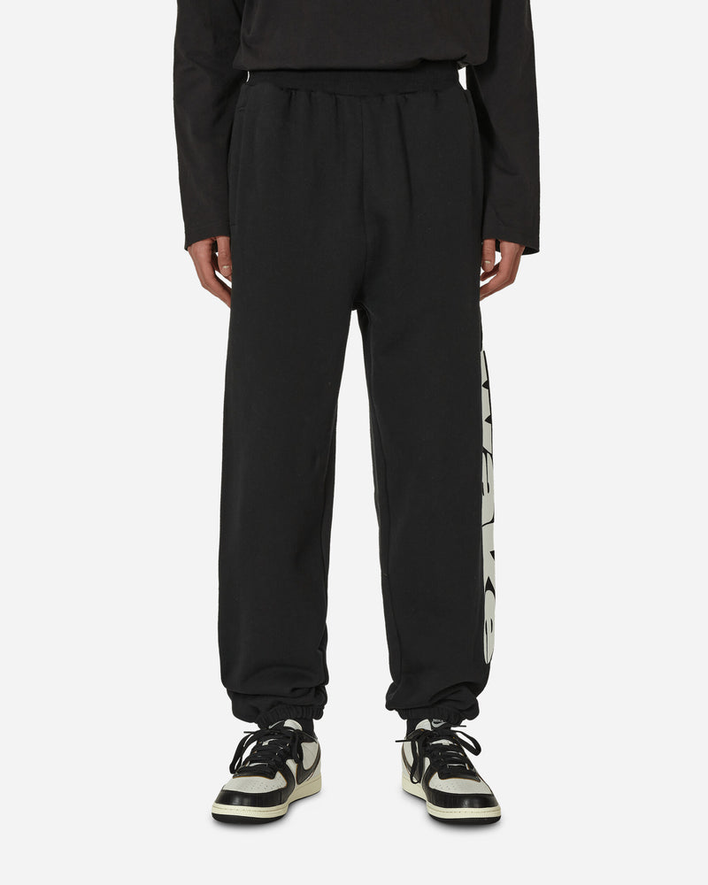 Apple Logo Sweatpants Washed Black