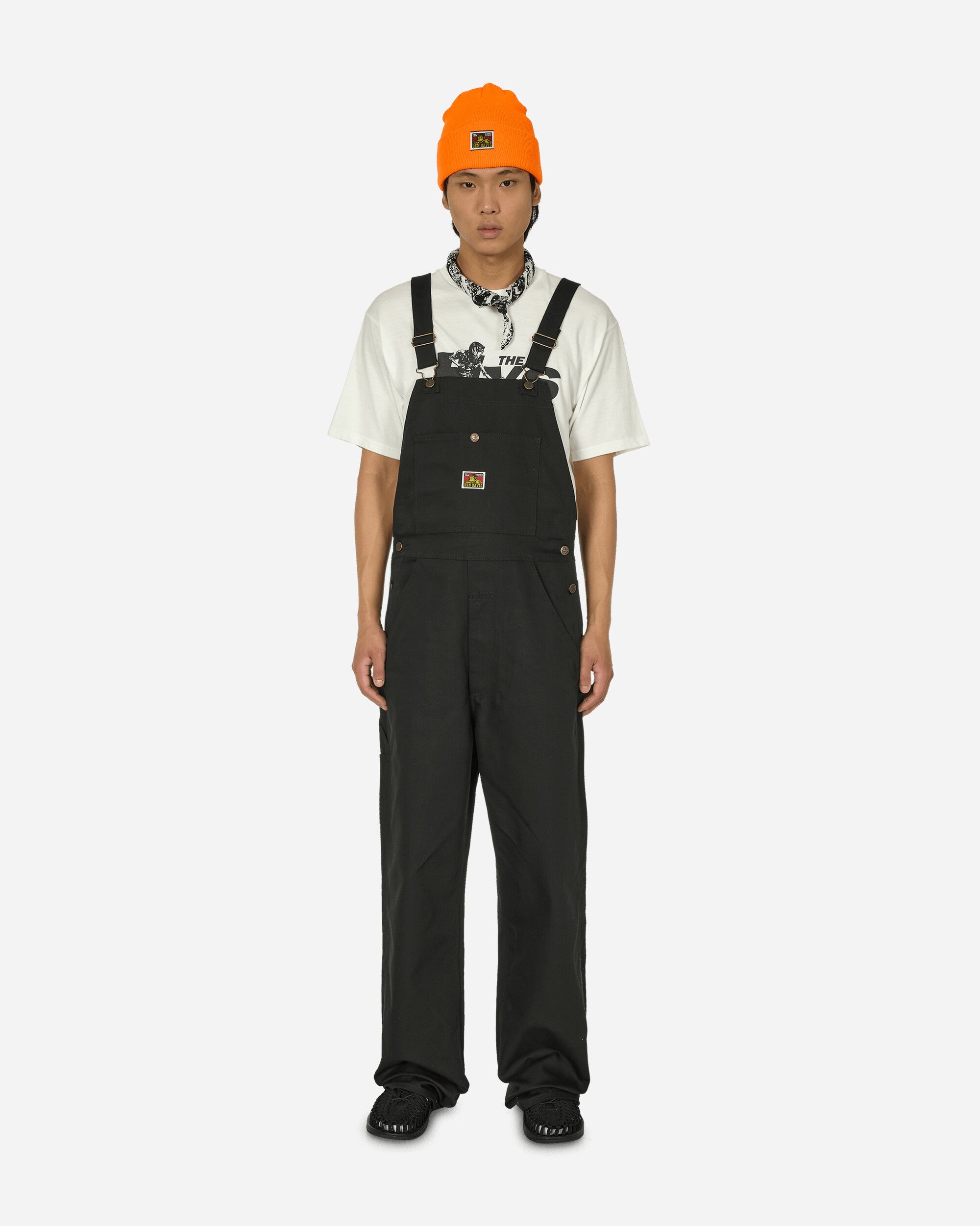 Ben Davis Bib Overalls Black Pants Jumpsuits BEN404 404