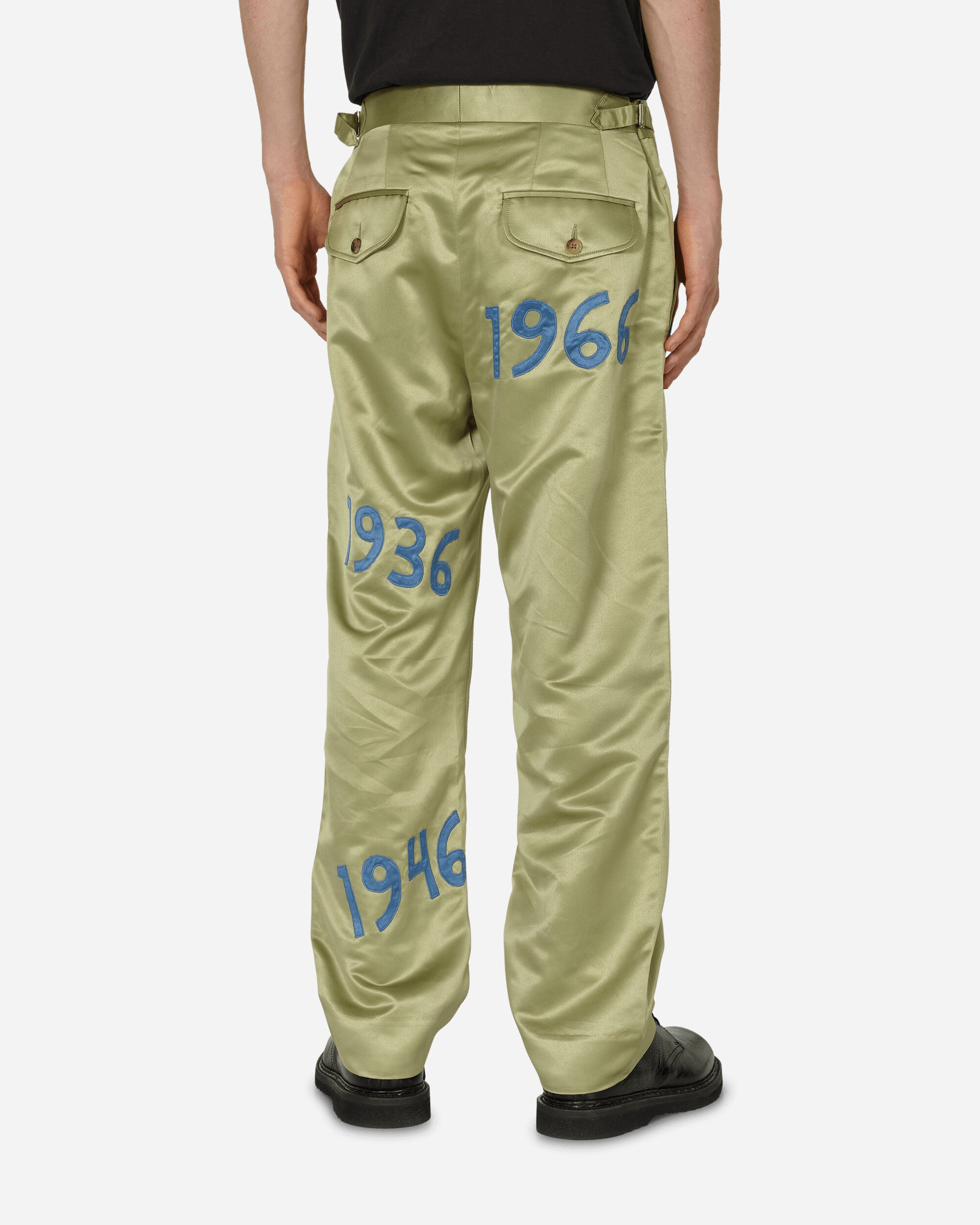 Bode Decades Trouser Green Pants Trousers MRF23BT035 1