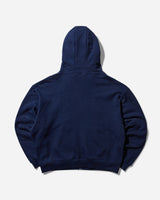 Brain Dead Padded Elbow Zip-Up Hoodie Indigo Sweatshirts Hoodies T09003924 INDI