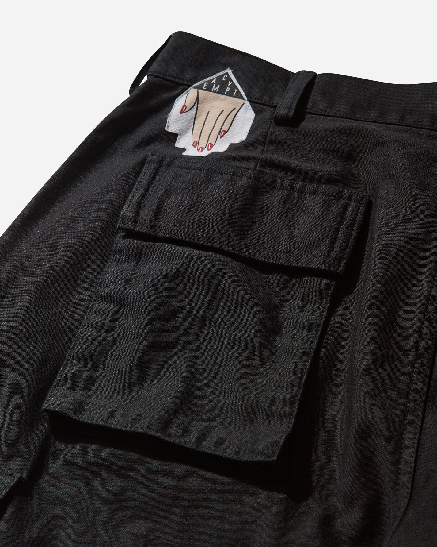 Cav Empt Four Cargo Pocket Pants Black Pants Casual CES26PT14 1