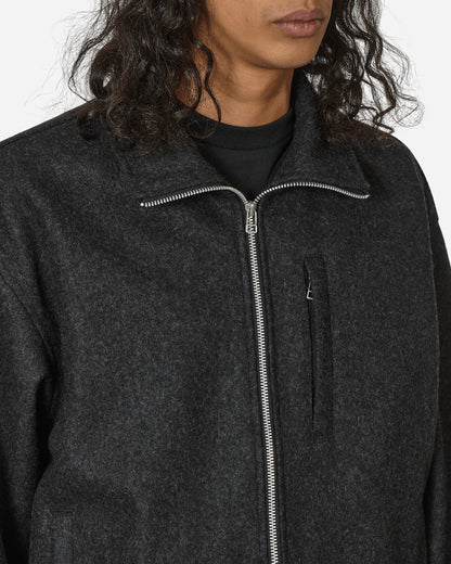 Cav Empt Reflect Wool Zip Jacket Charcoal Coats and Jackets Jackets CES25JK06 CHCL