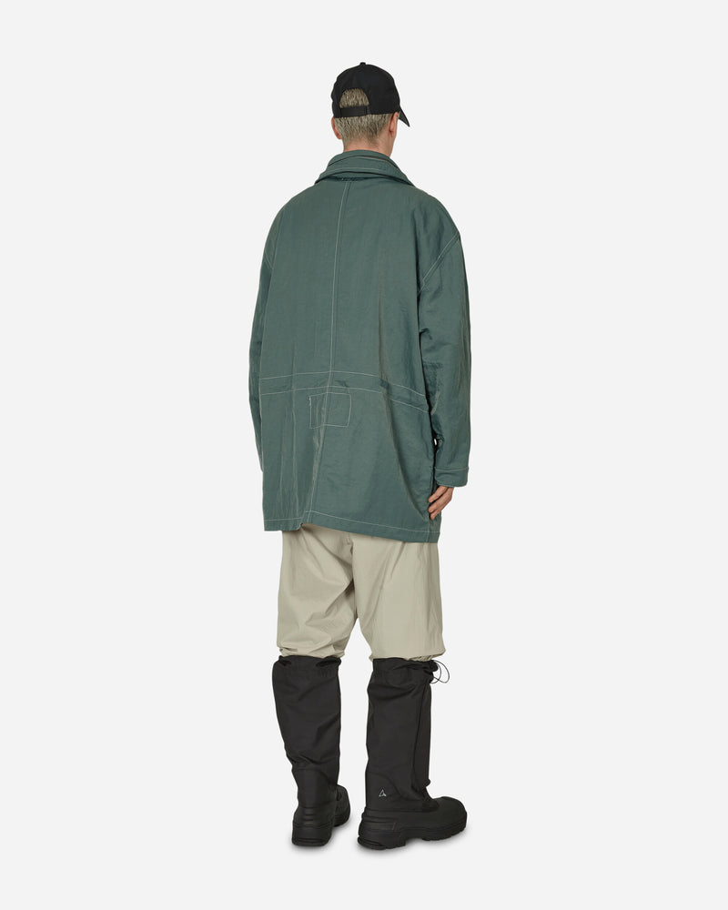 Cav Empt Nylon Field Coat Green Coats and Jackets Parka Jackets CES24JK05 001