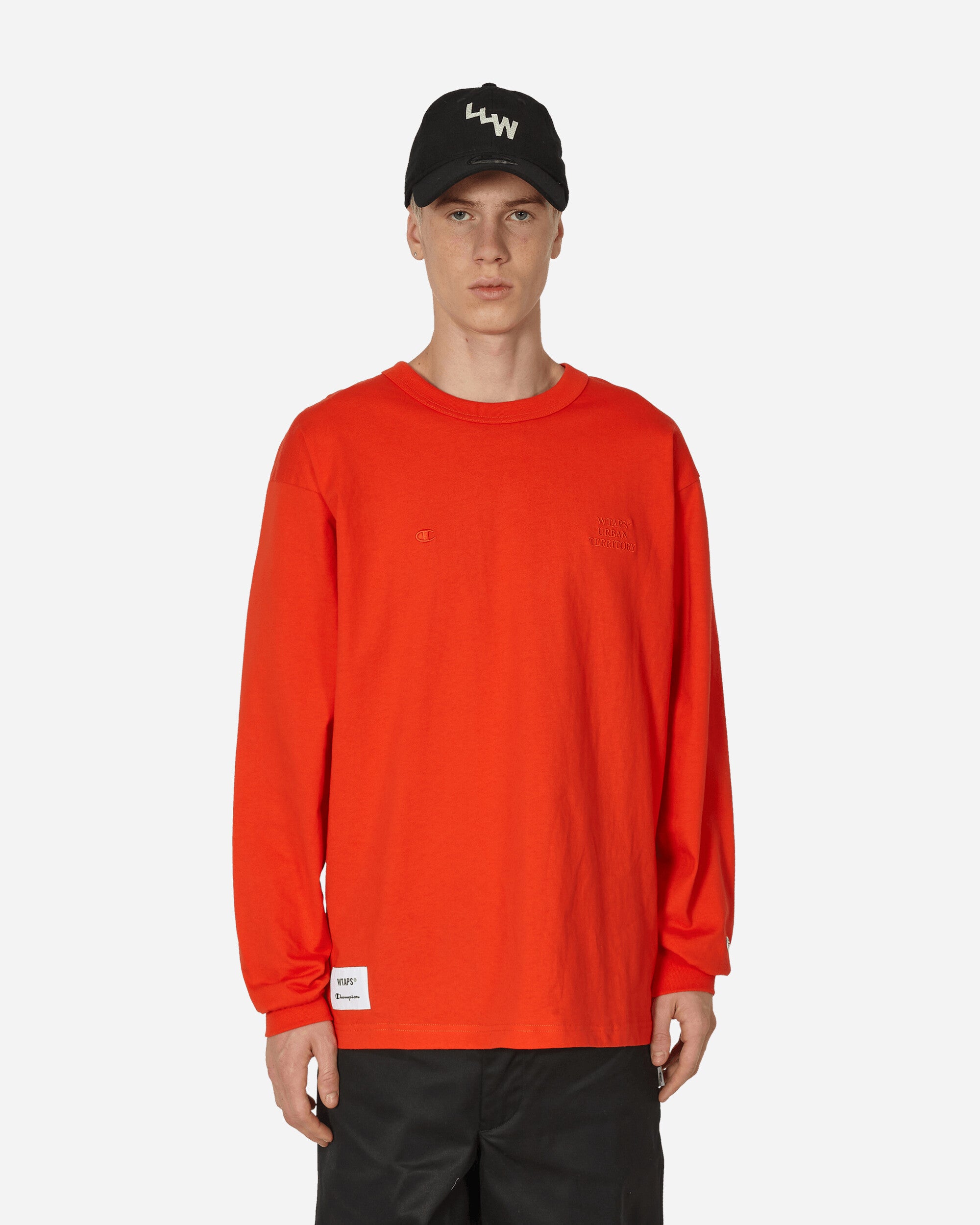 WTAPS Academy Longsleeve T-Shirt Orange