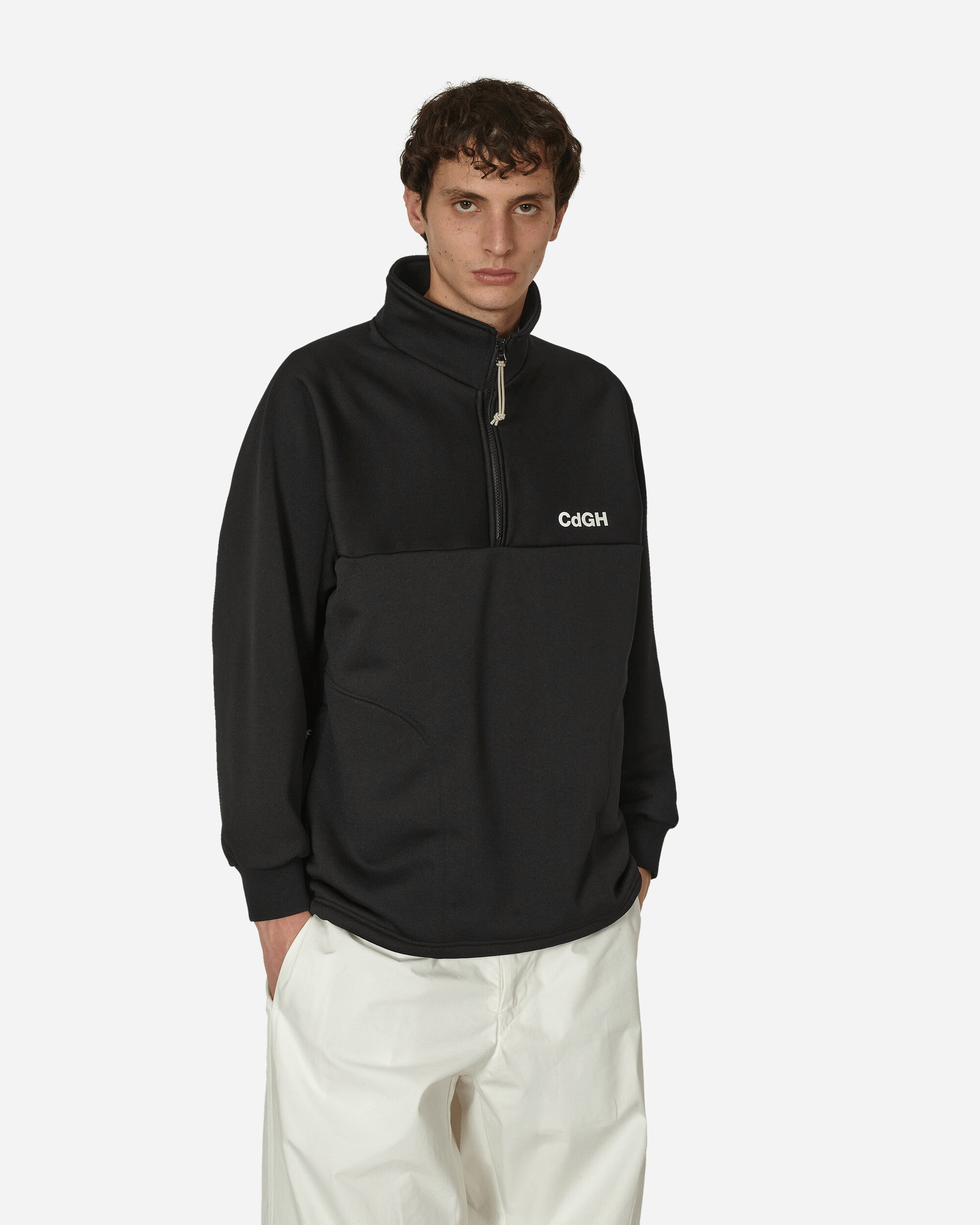 Half-Zip Sweatshirt Black