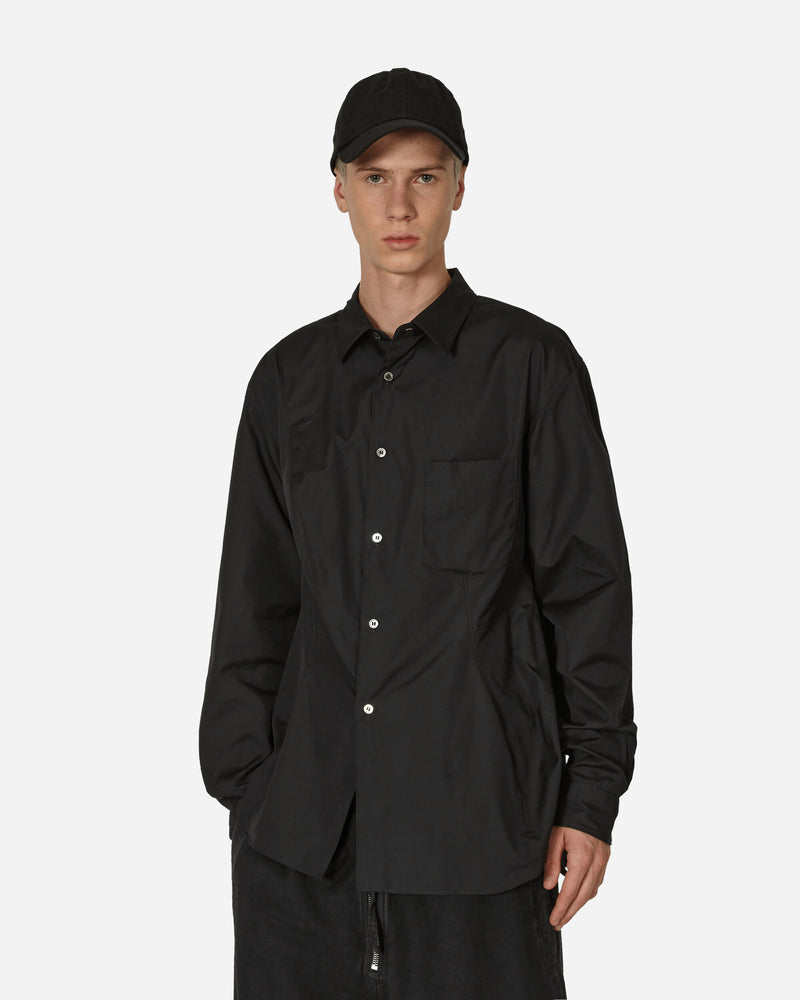 Comme Des Garçons Homme Plus Men'S Shirt Black Shirts Longsleeve Shirt PL-B005-W23 1