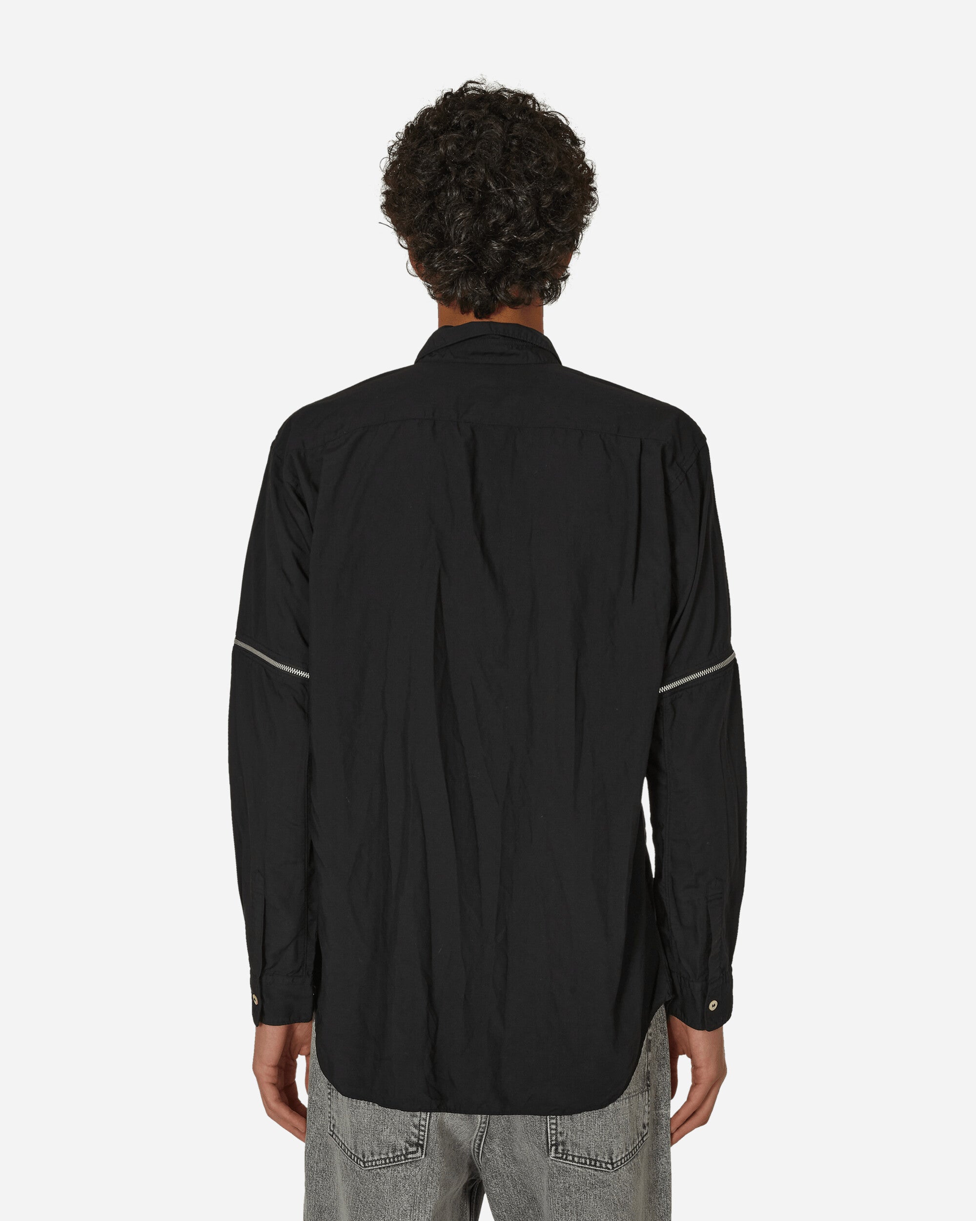 Comme Des Garçons Shirt Mens Shirt Woven Black Shirts Longsleeve Shirt FL-B038-W23  1