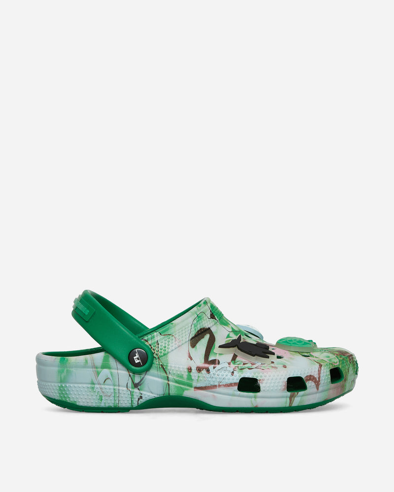 Crocs Fl X Crocs Classic Ro Clog Green Ivy Sandals and Slides Sandals and Mules 209622 3WH