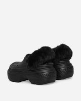 Crocs Wmns Stomp Lined Clog Black Sandals and Slides Sandals and Mules CR.208546 BLK