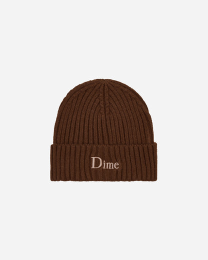 Dime Classic Fold Beanie Brown Hats Beanies DIMEHO2347 BRW