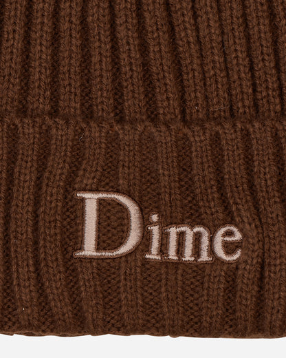 Dime Classic Fold Beanie Brown Hats Beanies DIMEHO2347 BRW