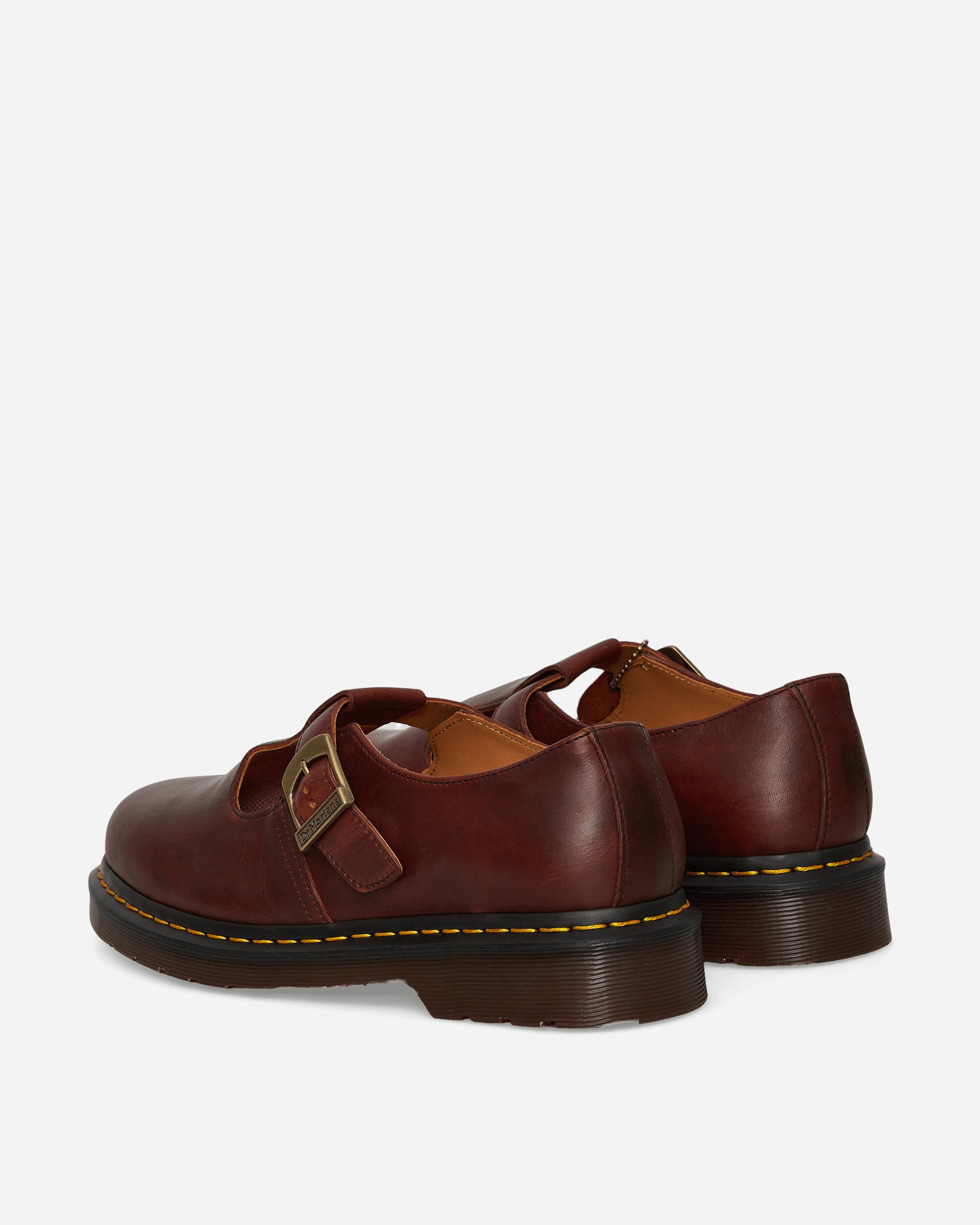 Dr. Martens T-Bar Shoe Whiskey Classic Shoes Flat Shoes 31528248