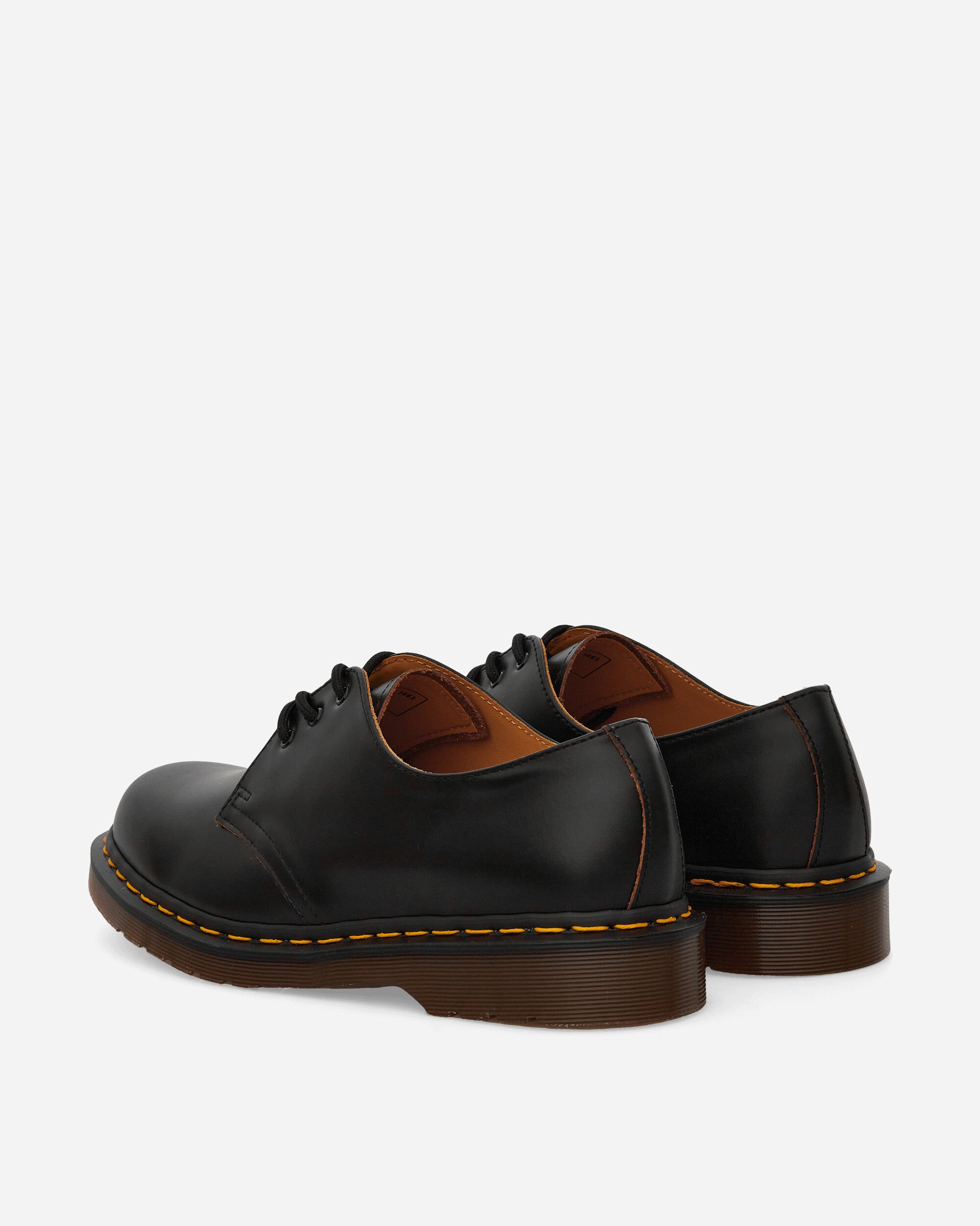 Dr. Martens Vintage 1461 Black Classic Shoes Laced Up 12877001 BLACK