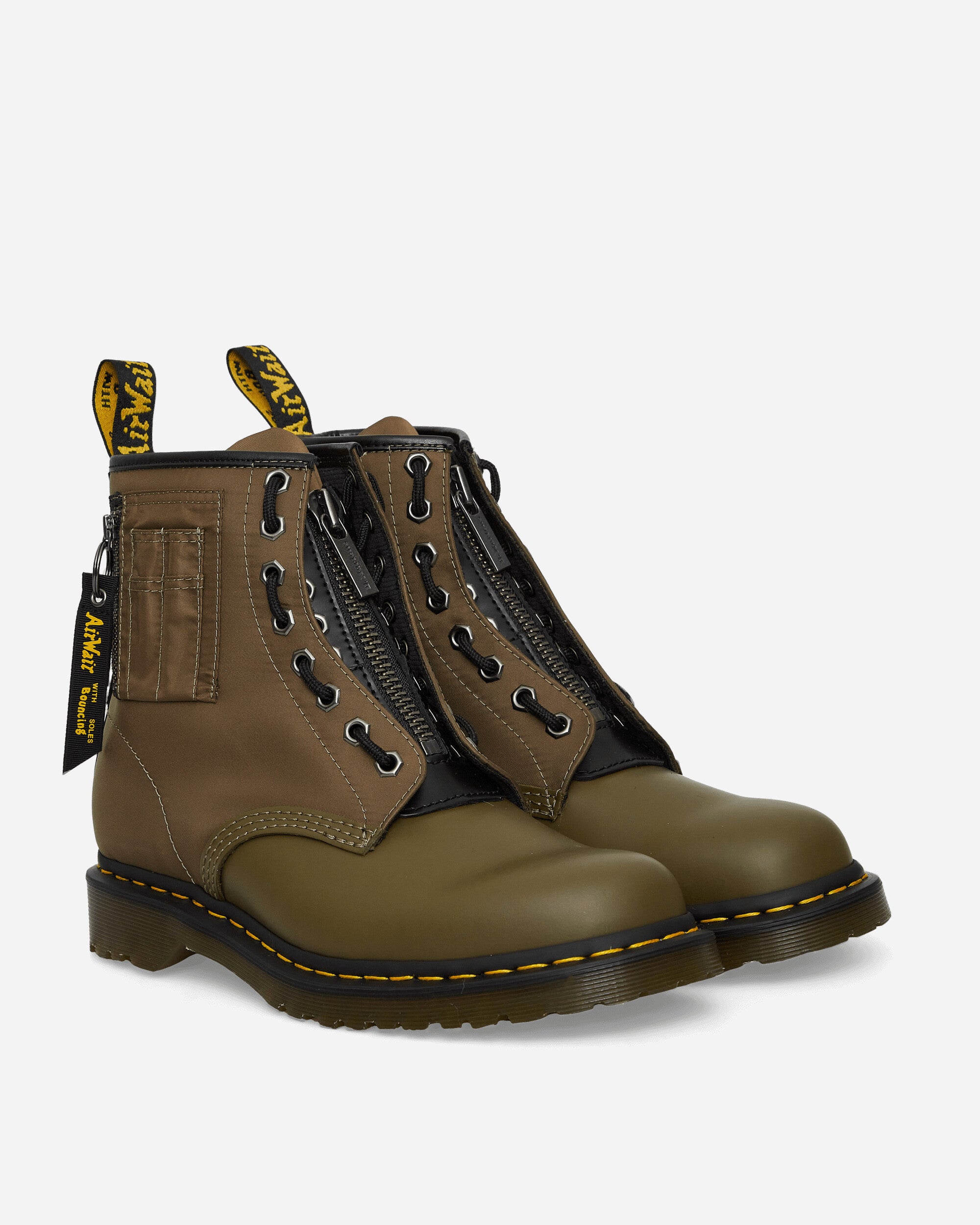 Dr. Martens 1460 Ben Alpha Dms Bentex Olive Boots Mid Boot 31718388 001