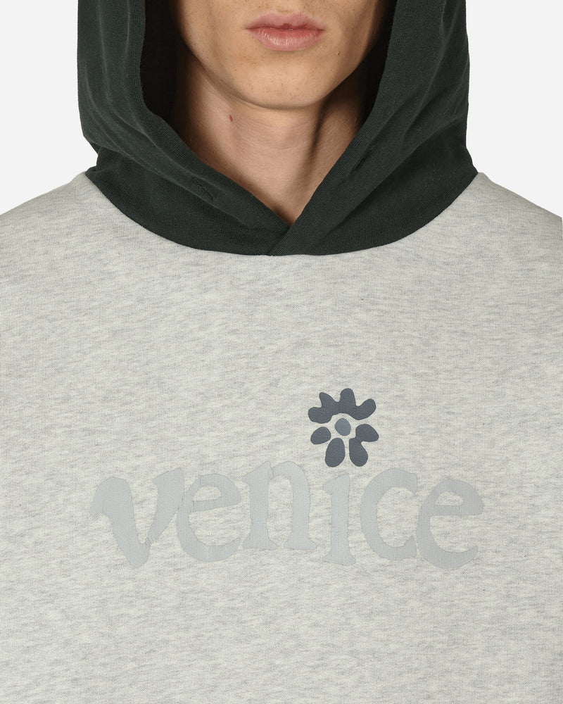 ERL Venice Grey Hoodie Knit Grey Sweatshirts Hoodies ERL08T032 1