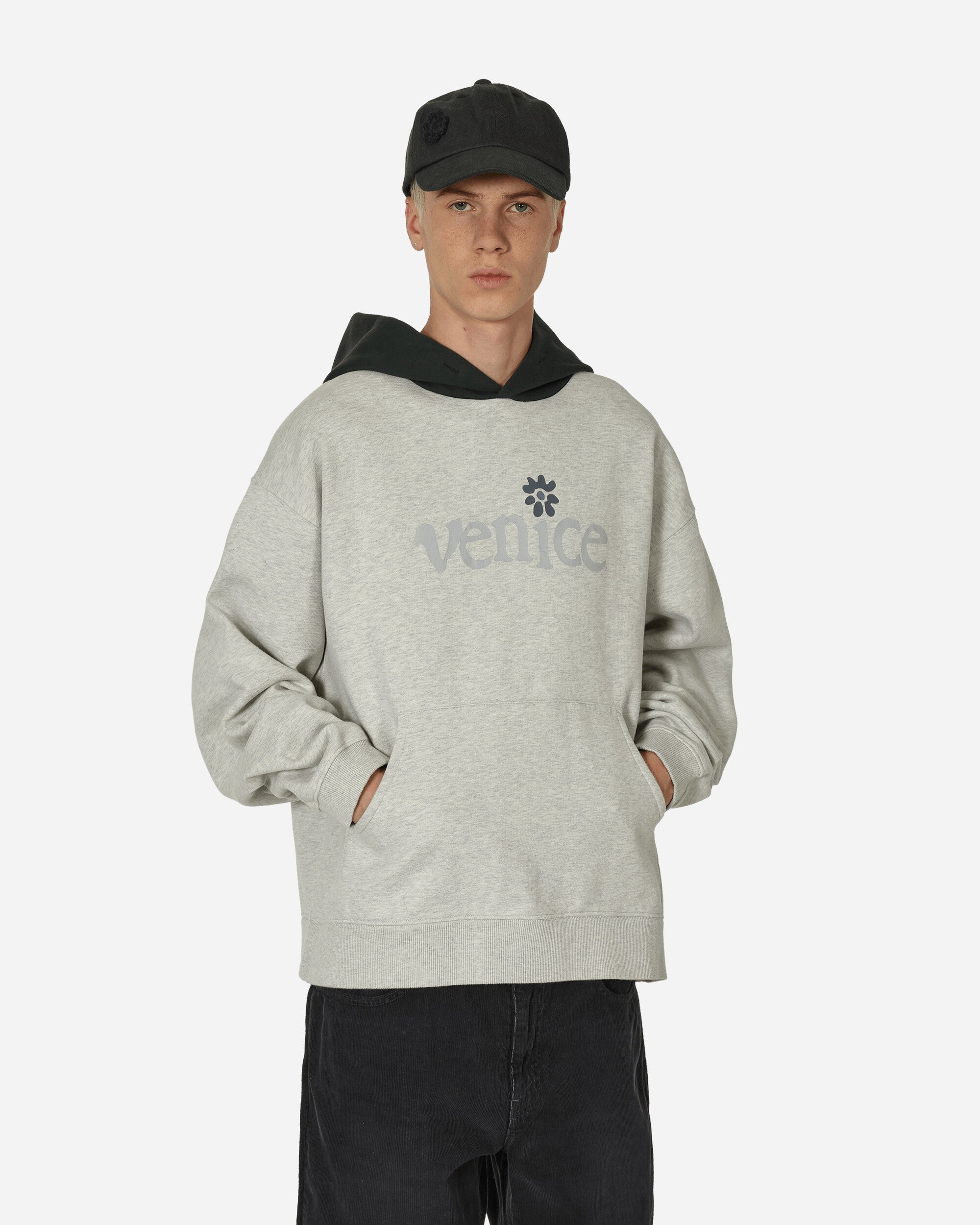Venice Hooded Sweatshirt Grey