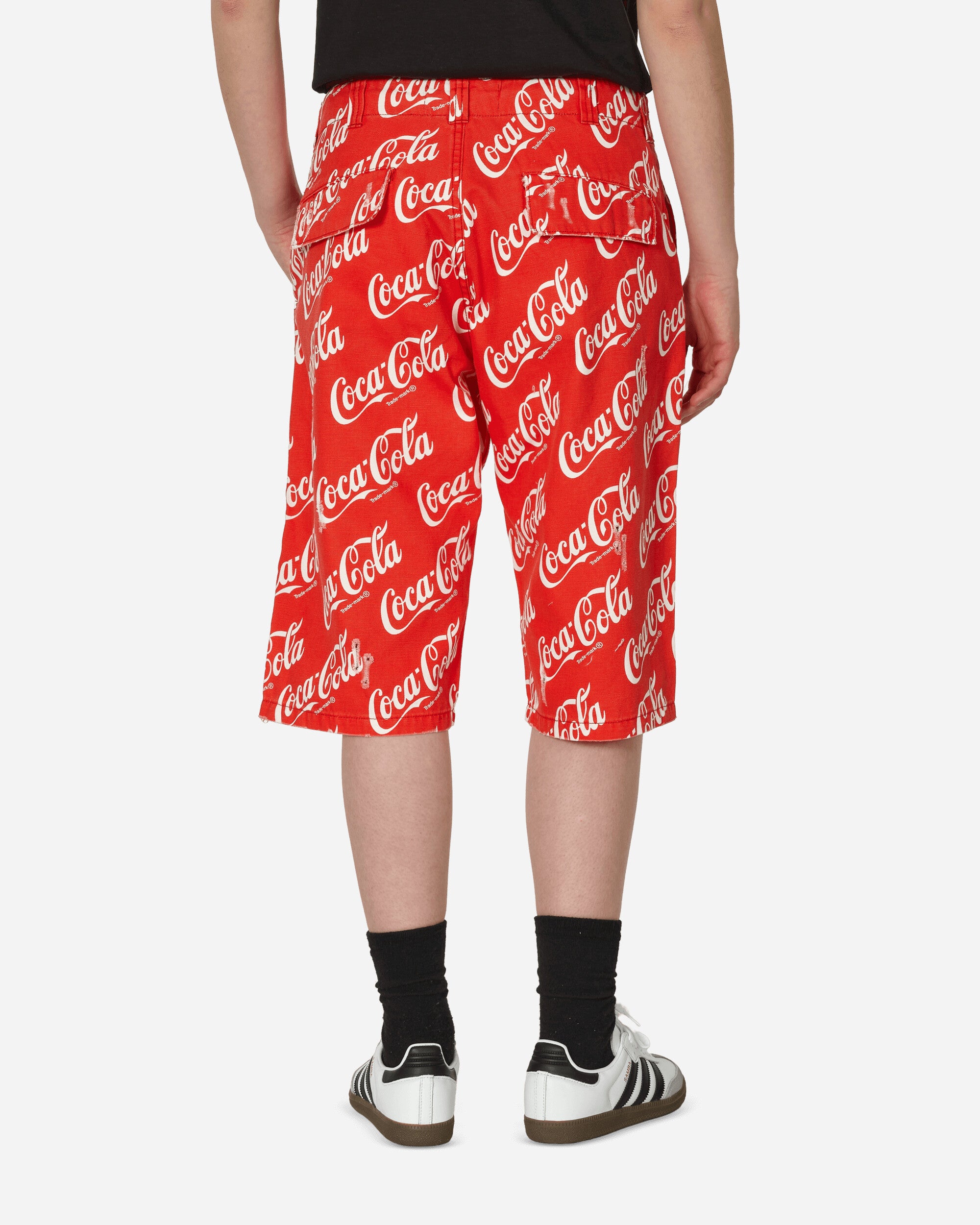 ERL Coca-Cola Printed Canvas Short Coca-Cola Shorts Short ERL08P003 1