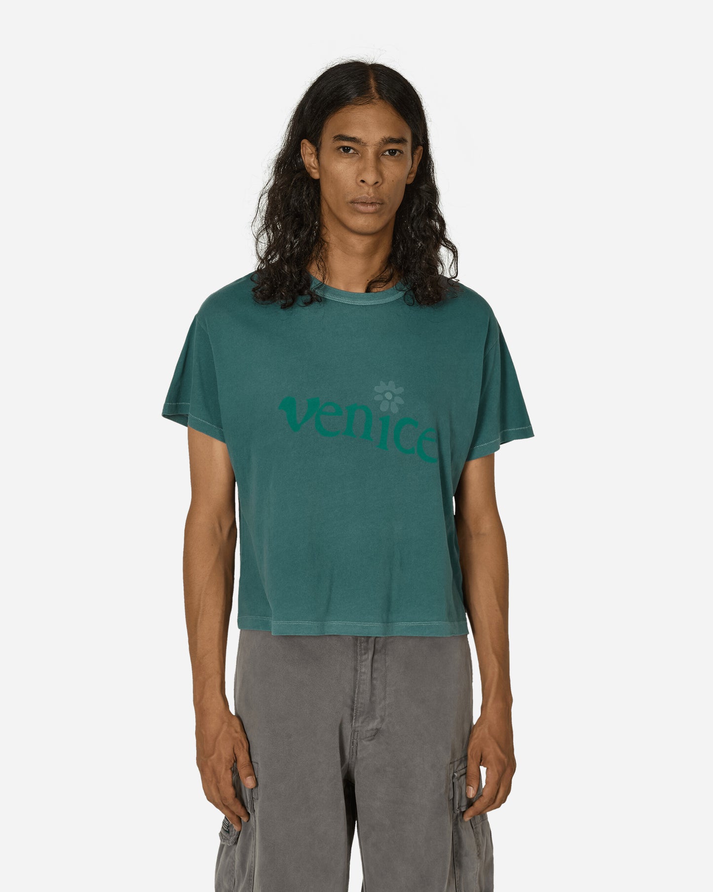 ERL Venice Tee Knit Jade Green T-Shirts Shortsleeve ERL09T001 JADE