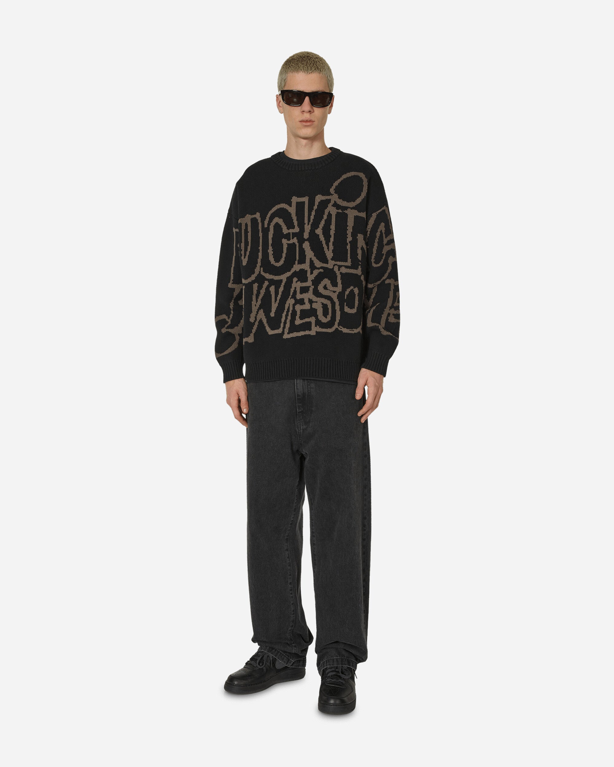 PBS Knit Sweater Black