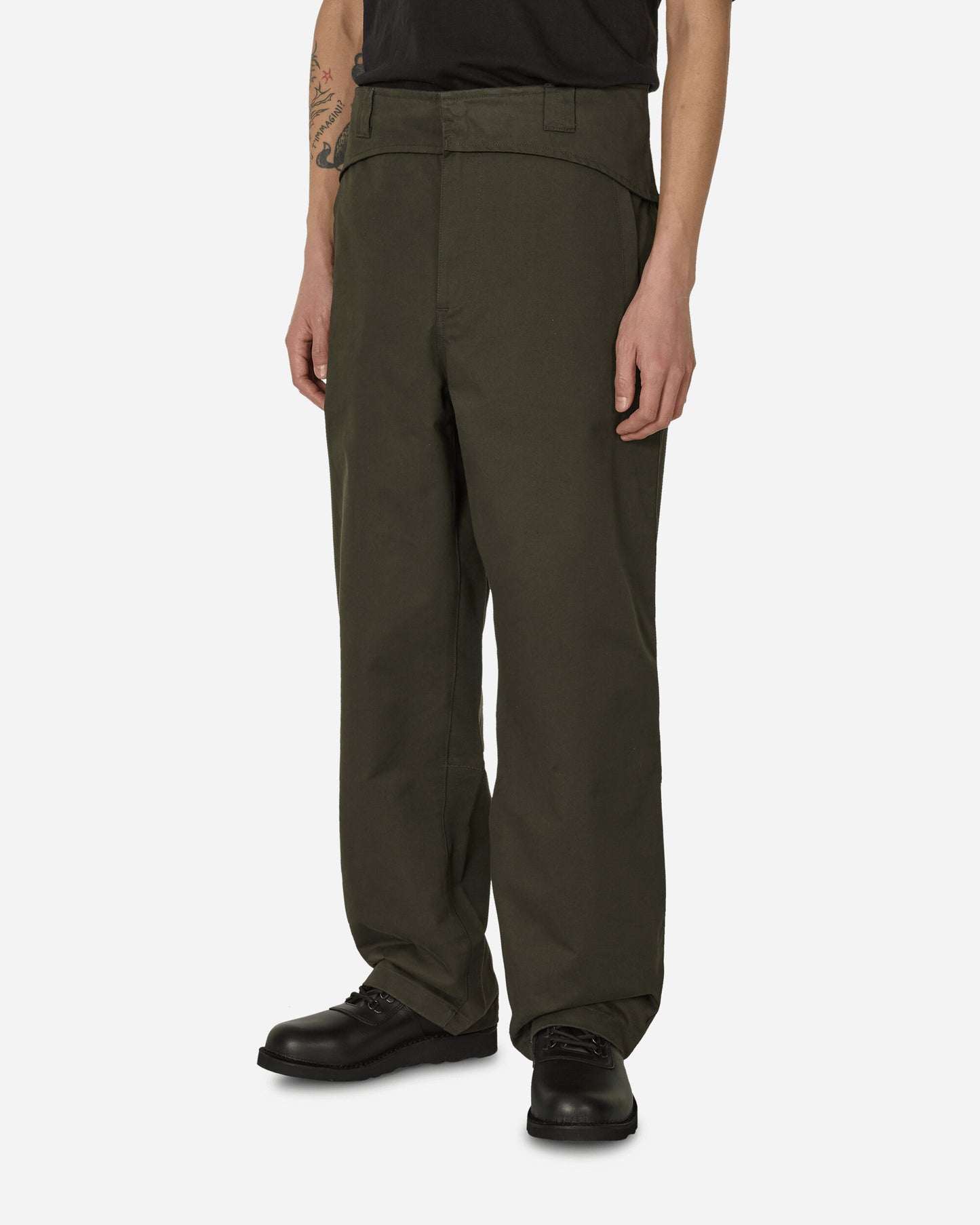 GR10K Folded Belt Pants Soil Brown Pants Trousers SS24GR1C8AQ SB 