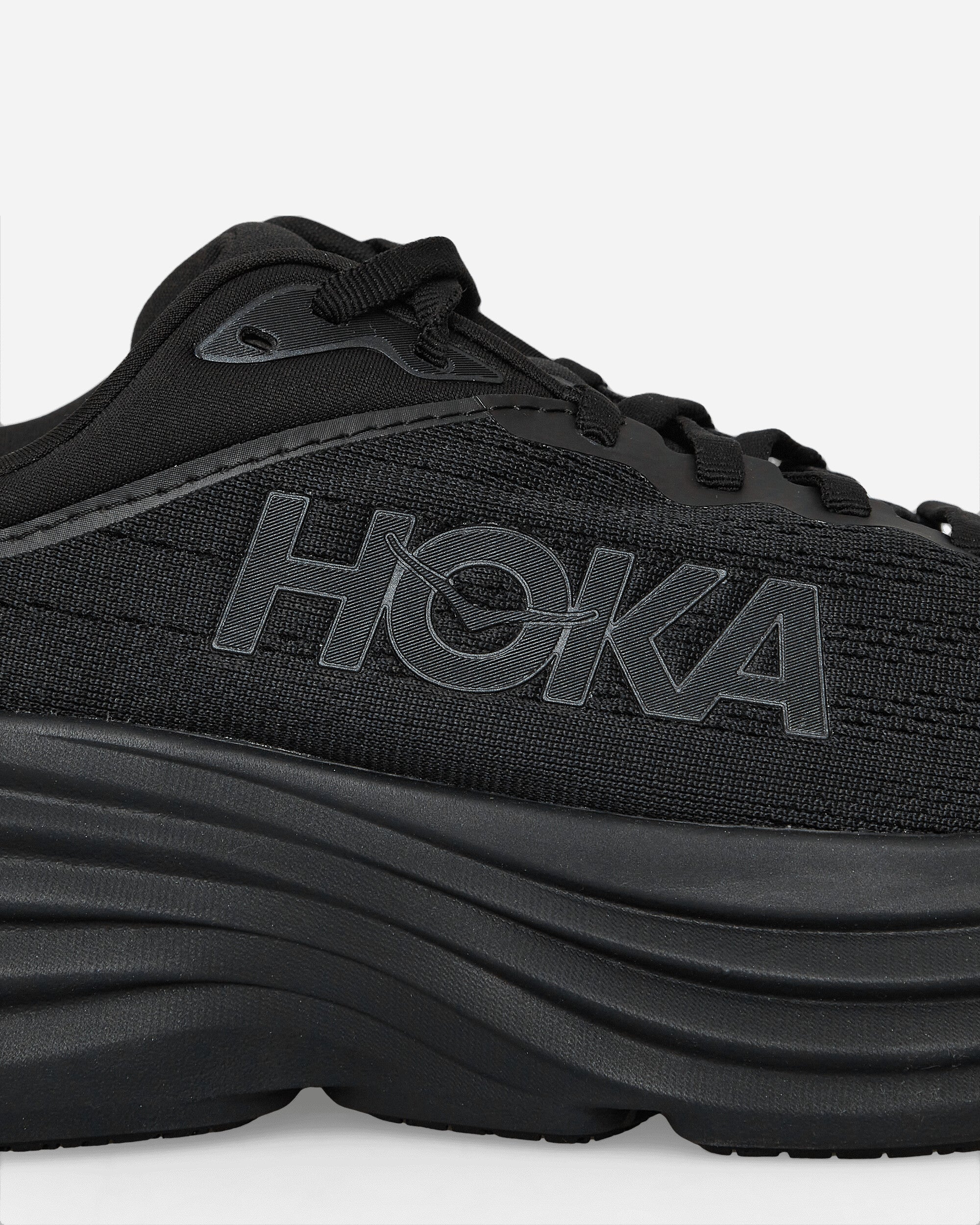 Hoka One One M Bondi 8 Black Sneakers Low HK.1123202-BBLC
