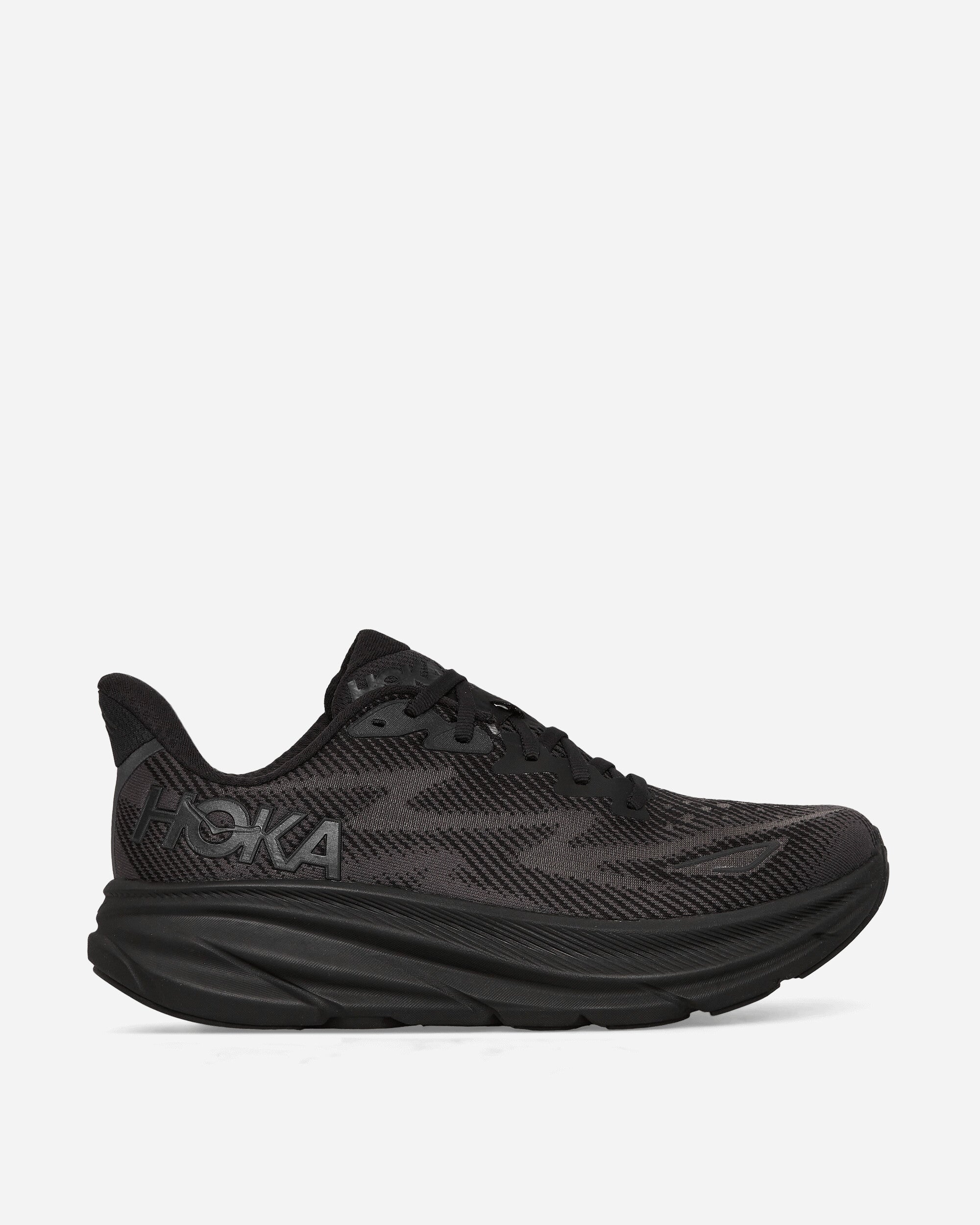 Hoka One One M Clifton 9 Black/Black Sneakers Low 1127895-BBLC