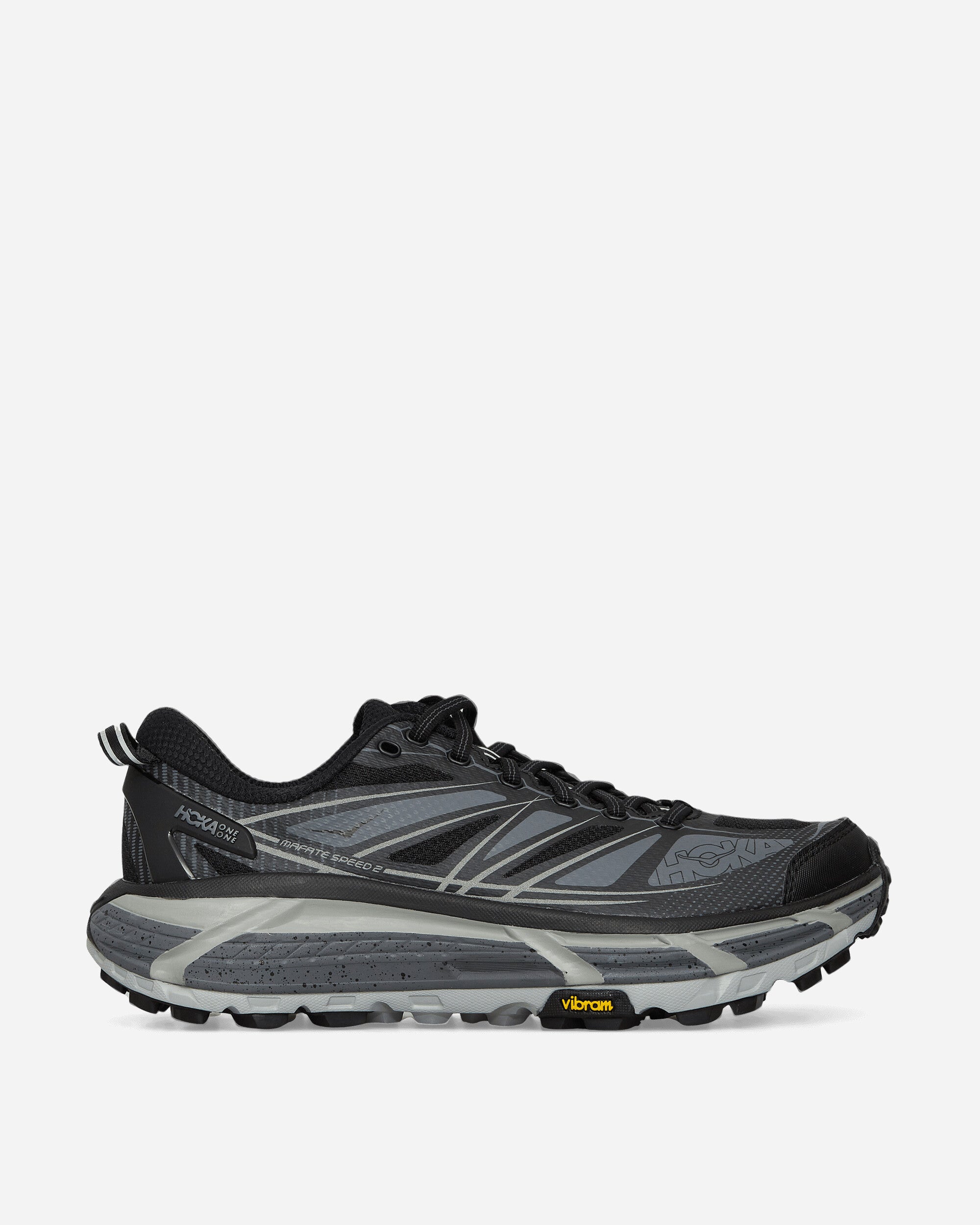 Hoka One One U Mafate Speed 2 Black/Castlerock Sneakers Low 1126851-BCSTL