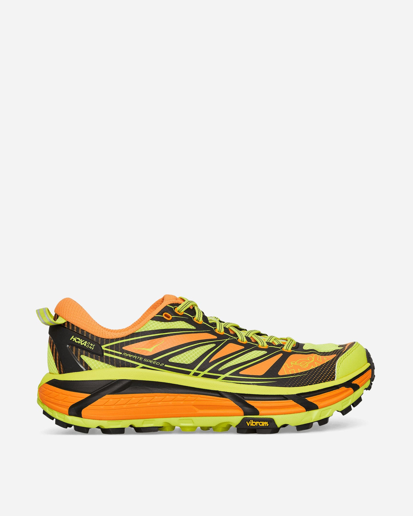 Hoka One One U Mafate Speed 2 Electric Tangerine/Hoka Citrus Sneakers Low 1147952-ERN