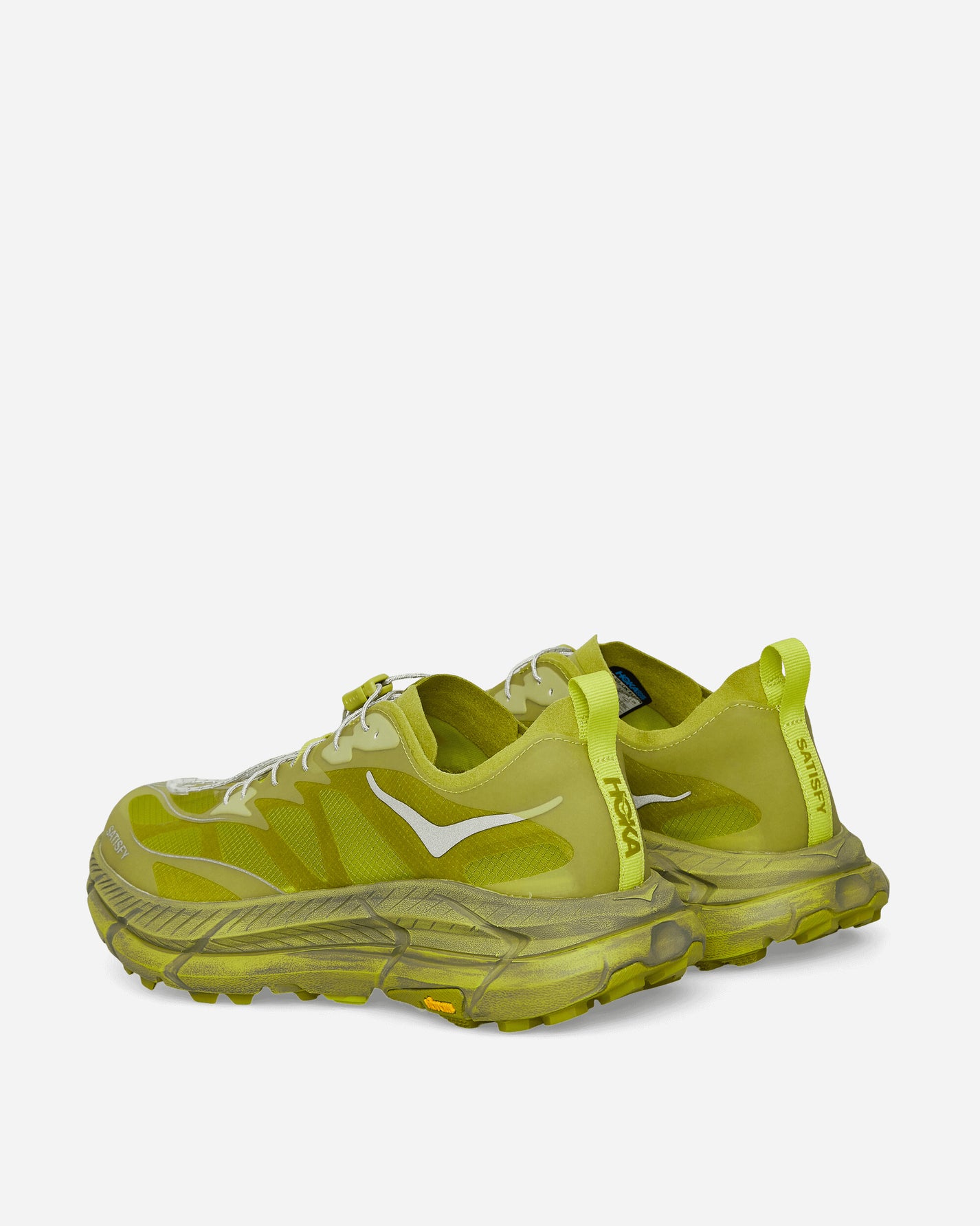 Hoka One One U Satisfy Running Mafate Trail Sulfur Sneakers Low 1157050-SLFR