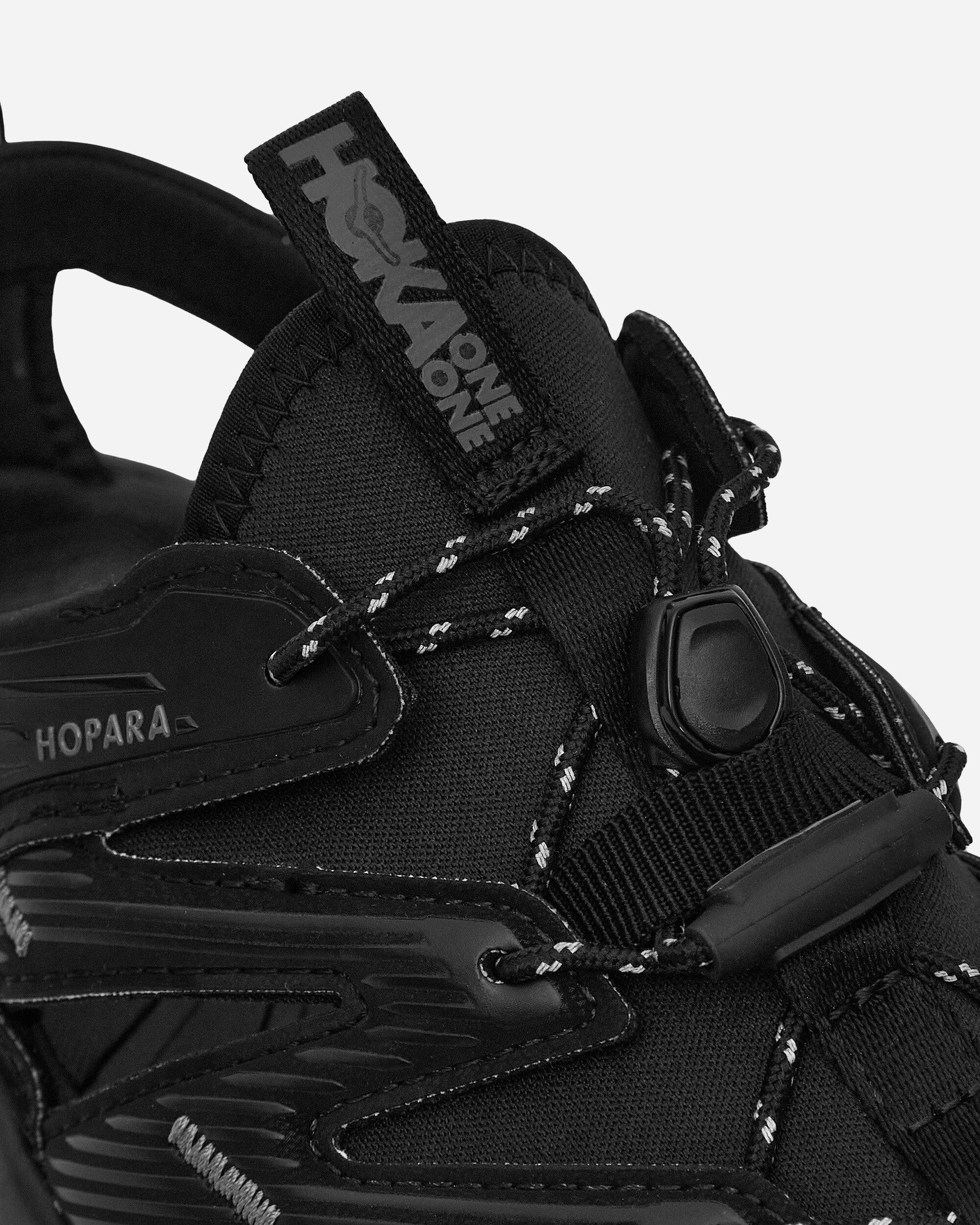 Hoka One One U Hopara Black/Castlerock Sandals and Slides Sandals and Mules HK.1123112-BCSTL
