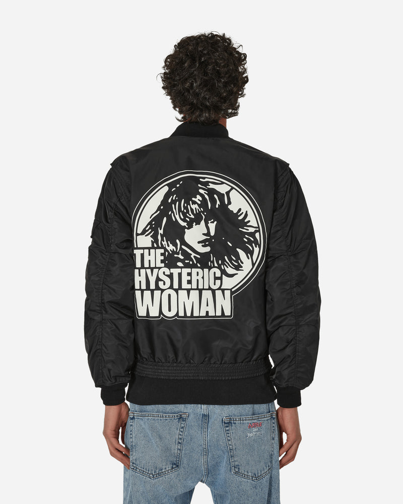 Hysteric Glamour Jacket The Hysteric Woman G-8 Wep Black Coats and Jackets Bomber Jackets 02233AB02 96