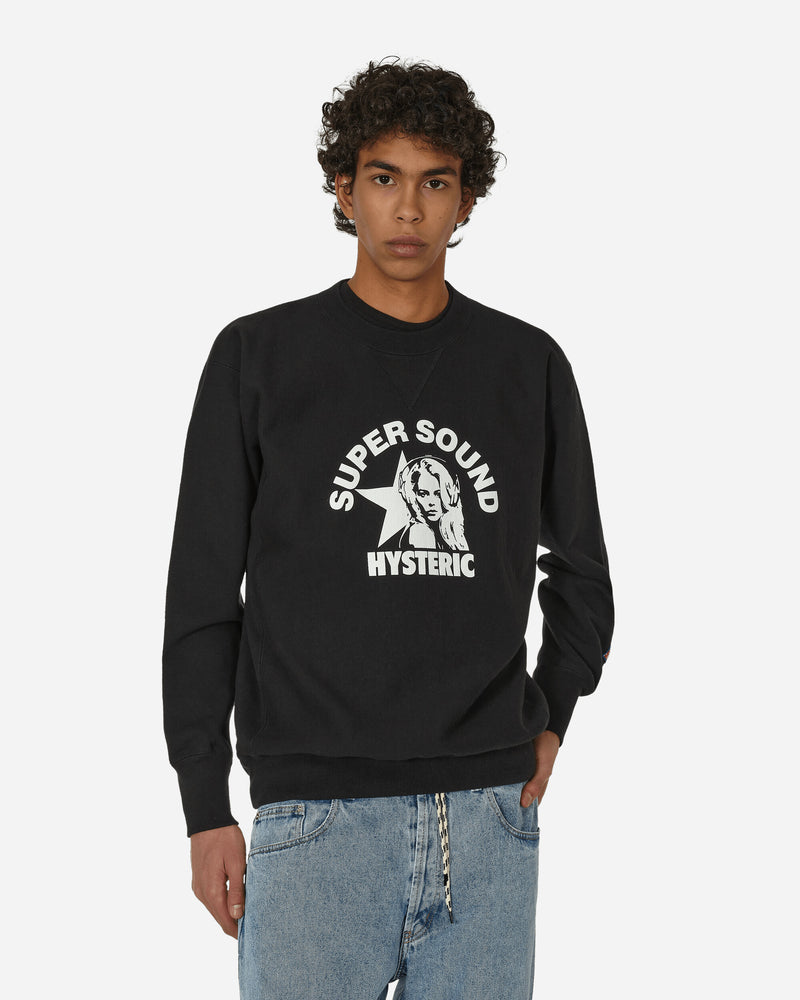 Super Sound Crewneck Sweatshirt Black