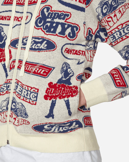 Hysteric Glamour Wmns Fantastic Box Dirty White    Sweatshirts Hoodies 01233ND039 A