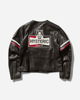 Hysteric Glamour Wmns Moto Jacket Black Coats and Jackets Jackets LB019 A