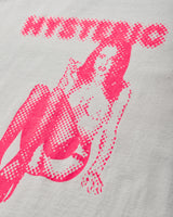 Hysteric Glamour Smoking Dot Girl Dirty White T-Shirts Shortsleeve CT10 A