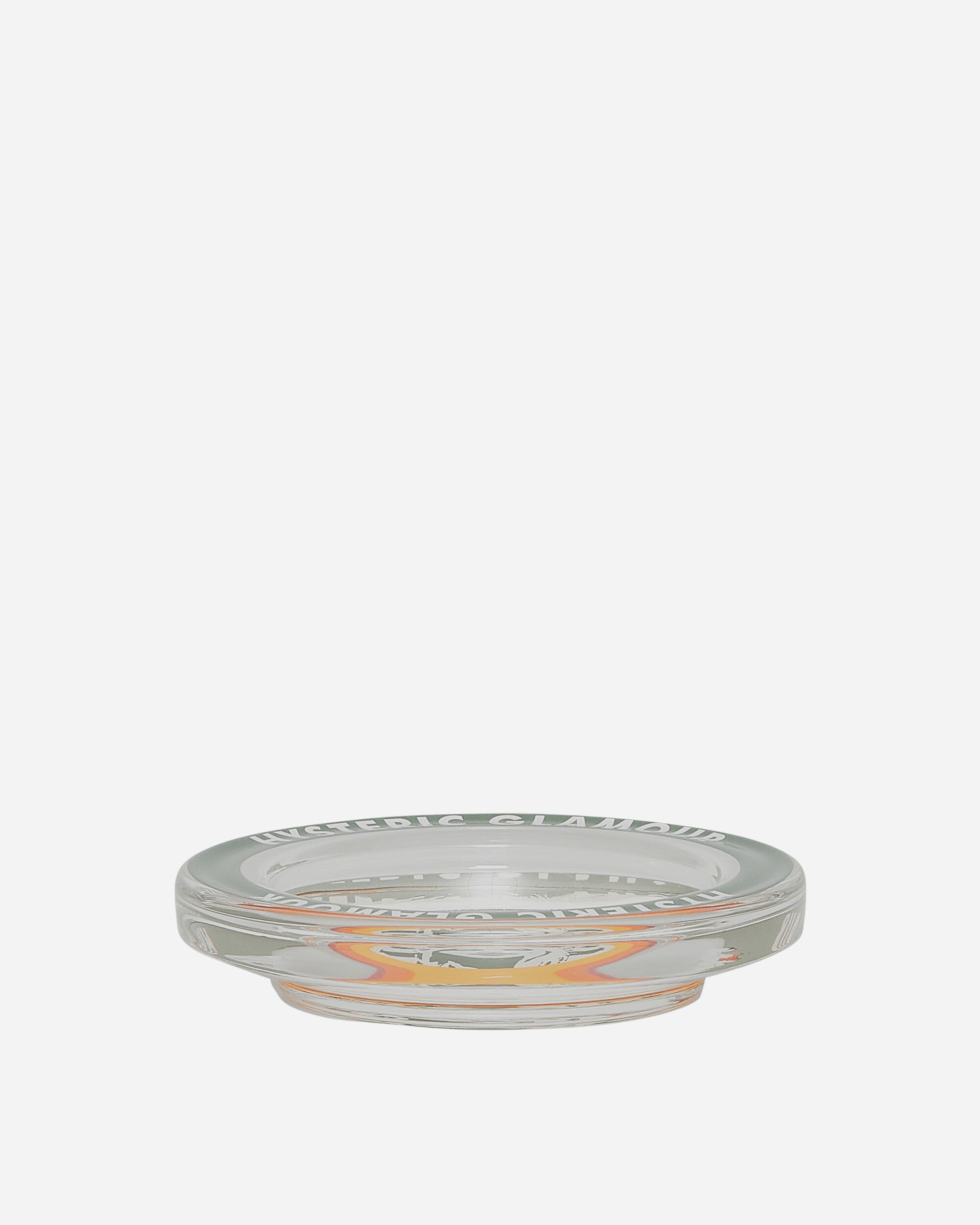 Headphone Woman Ashtray White