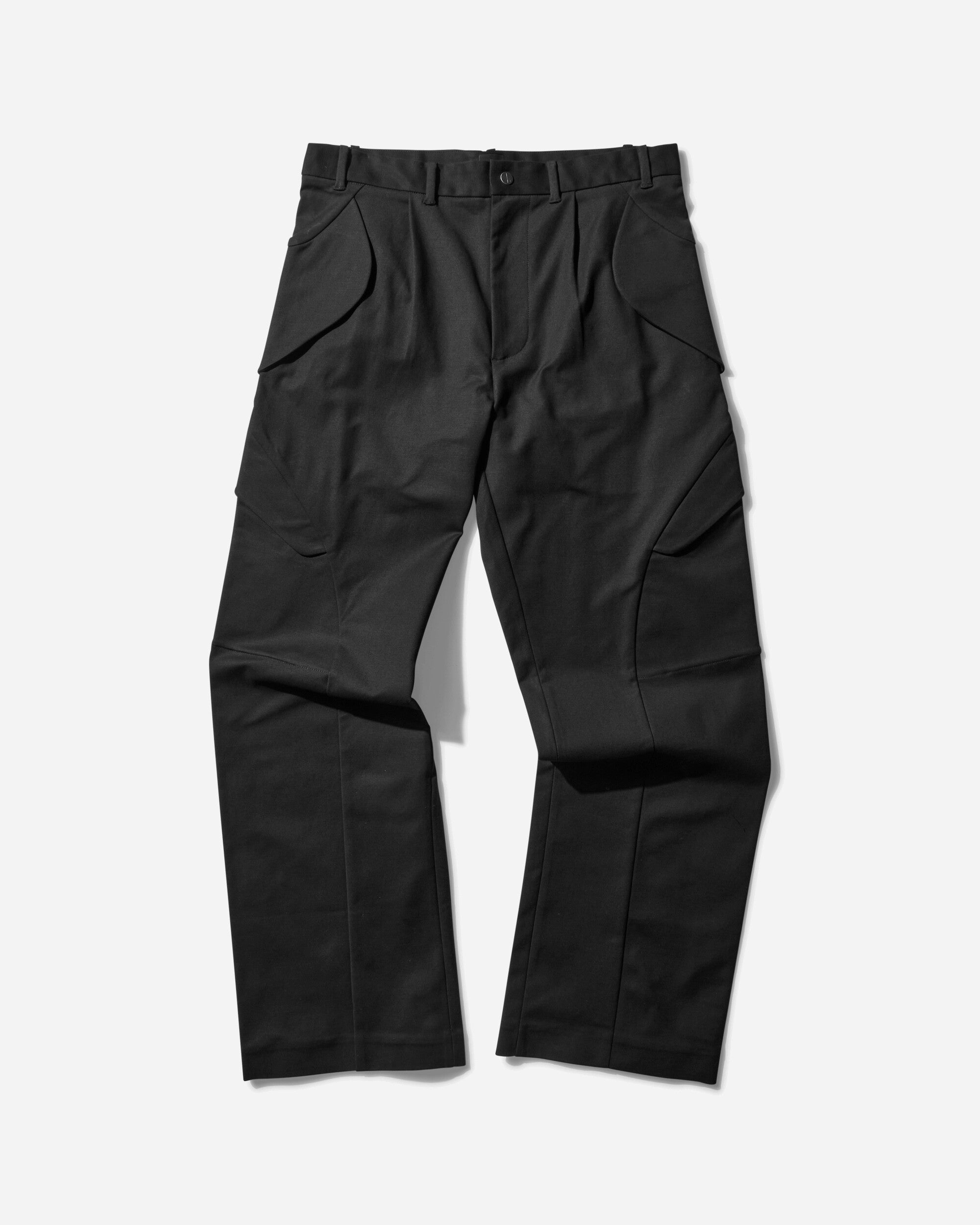 _J.L-A.L_ Brace Trousers Shungite Black Pants Trousers JBMW0162FA144 BLK0031