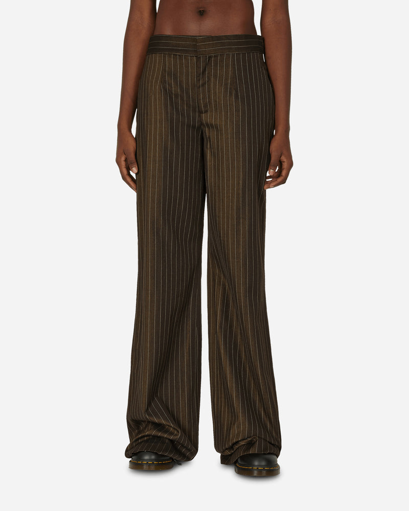Thong Suit Pants Brown / Ecru