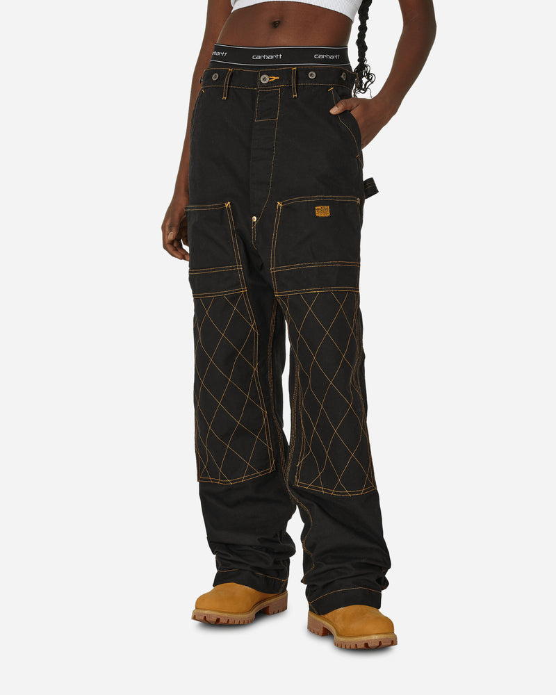 Light Canvas Lumber Pants Black